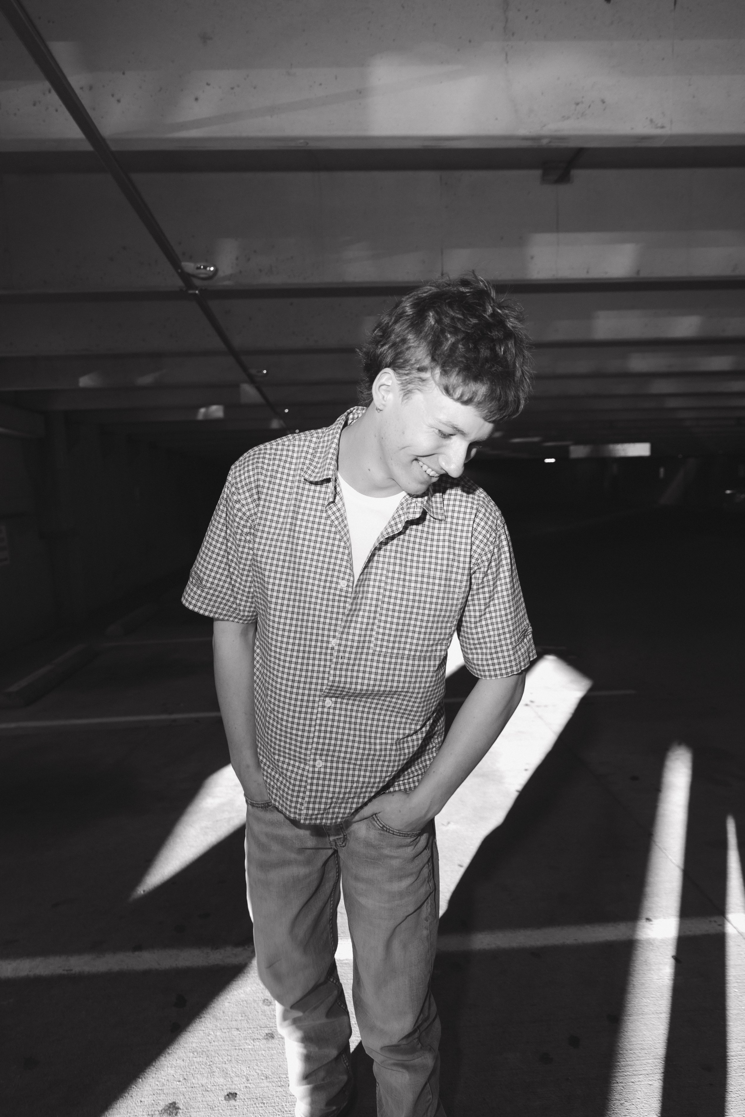 Class of 2027 senior portraits at Smith Park in Franklin, Tennessee