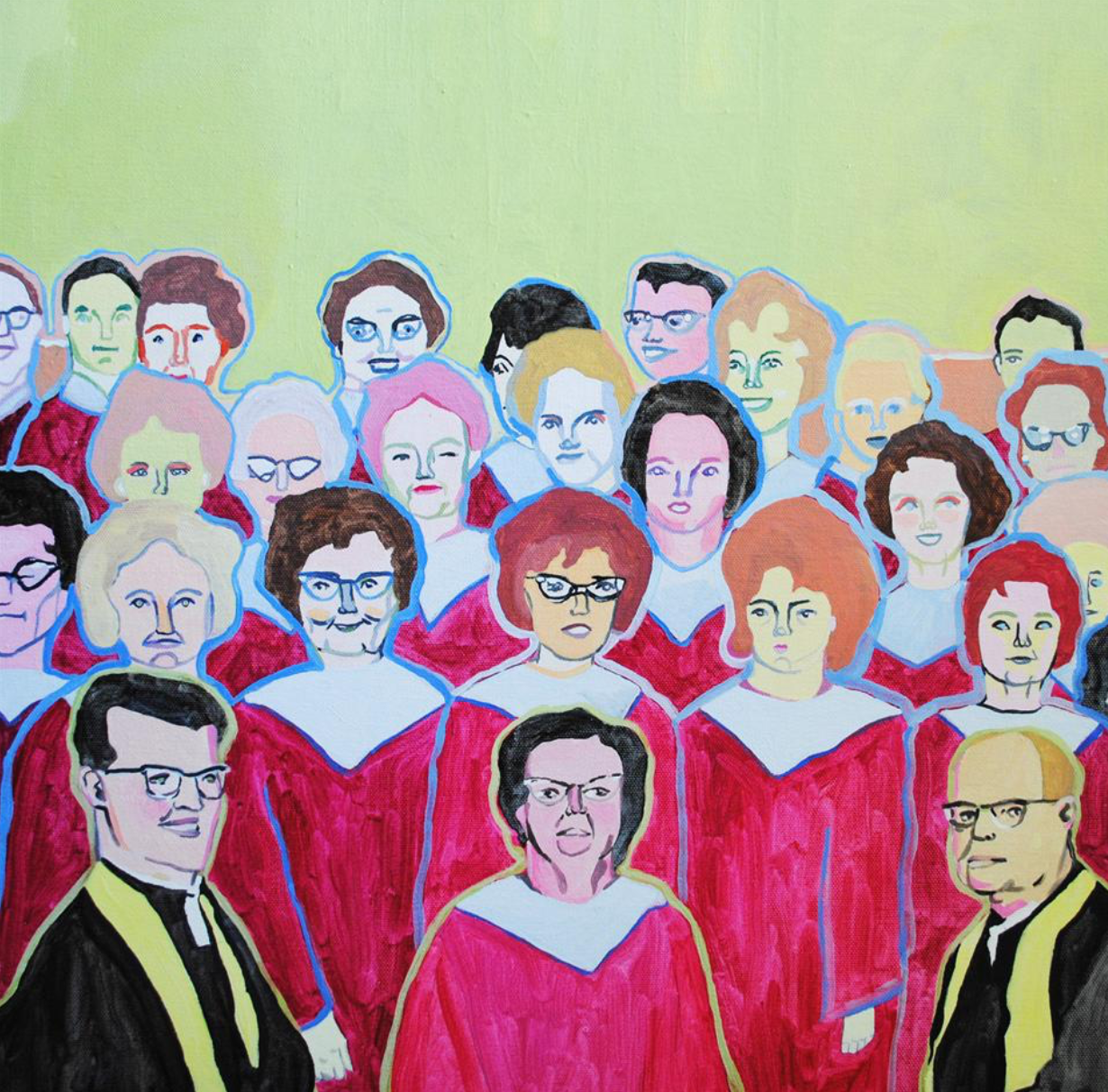Choral Group by Rosie Lockie