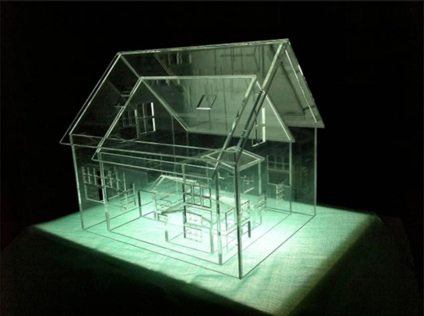 All the houses I have lived in: 1992-2005 by Kamila Glowacki