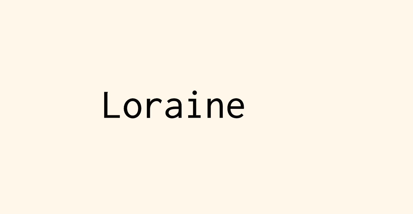 Loraine