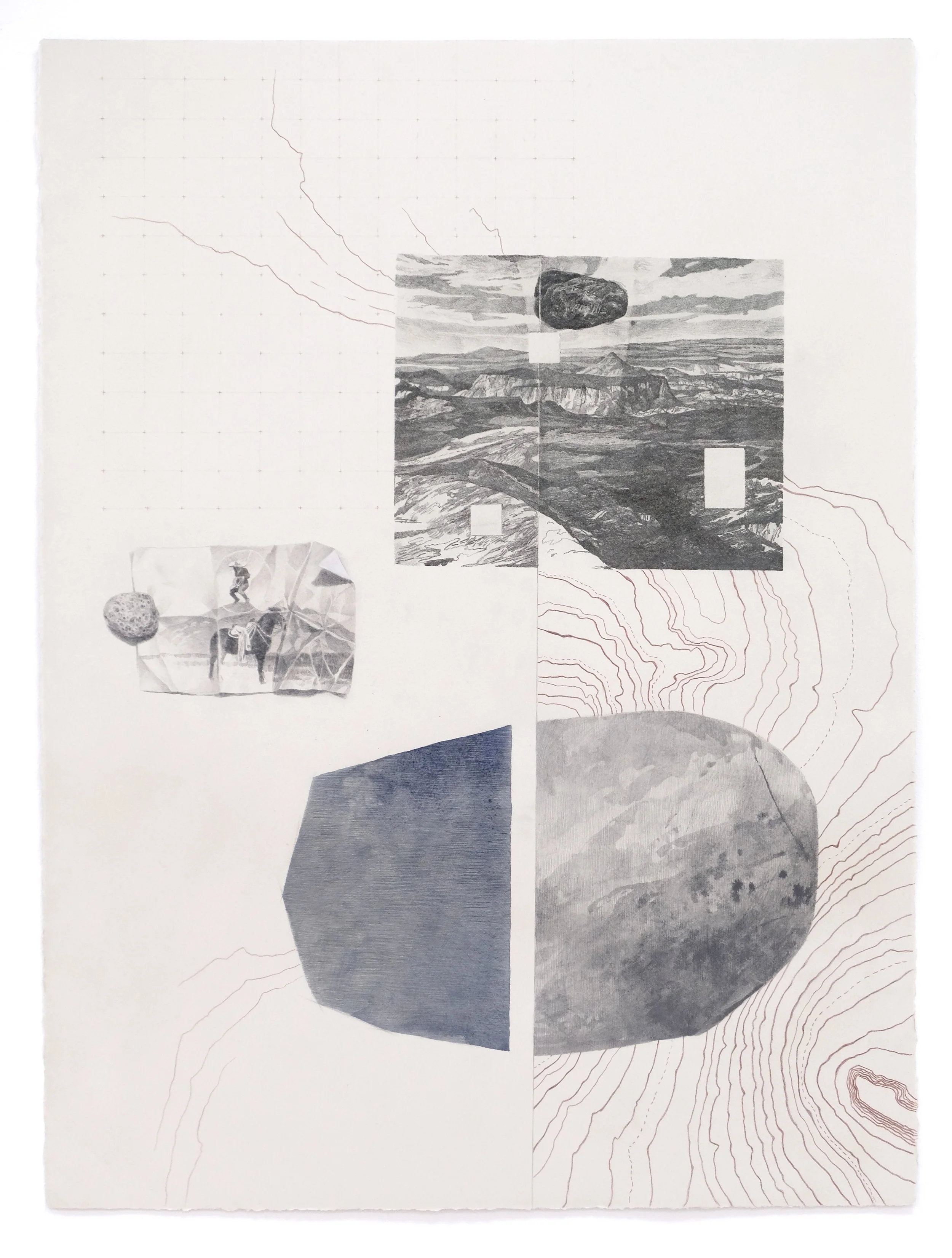 i dreamed i saw a stone fly over no man’s land (mesa): no west by Ron Linn
