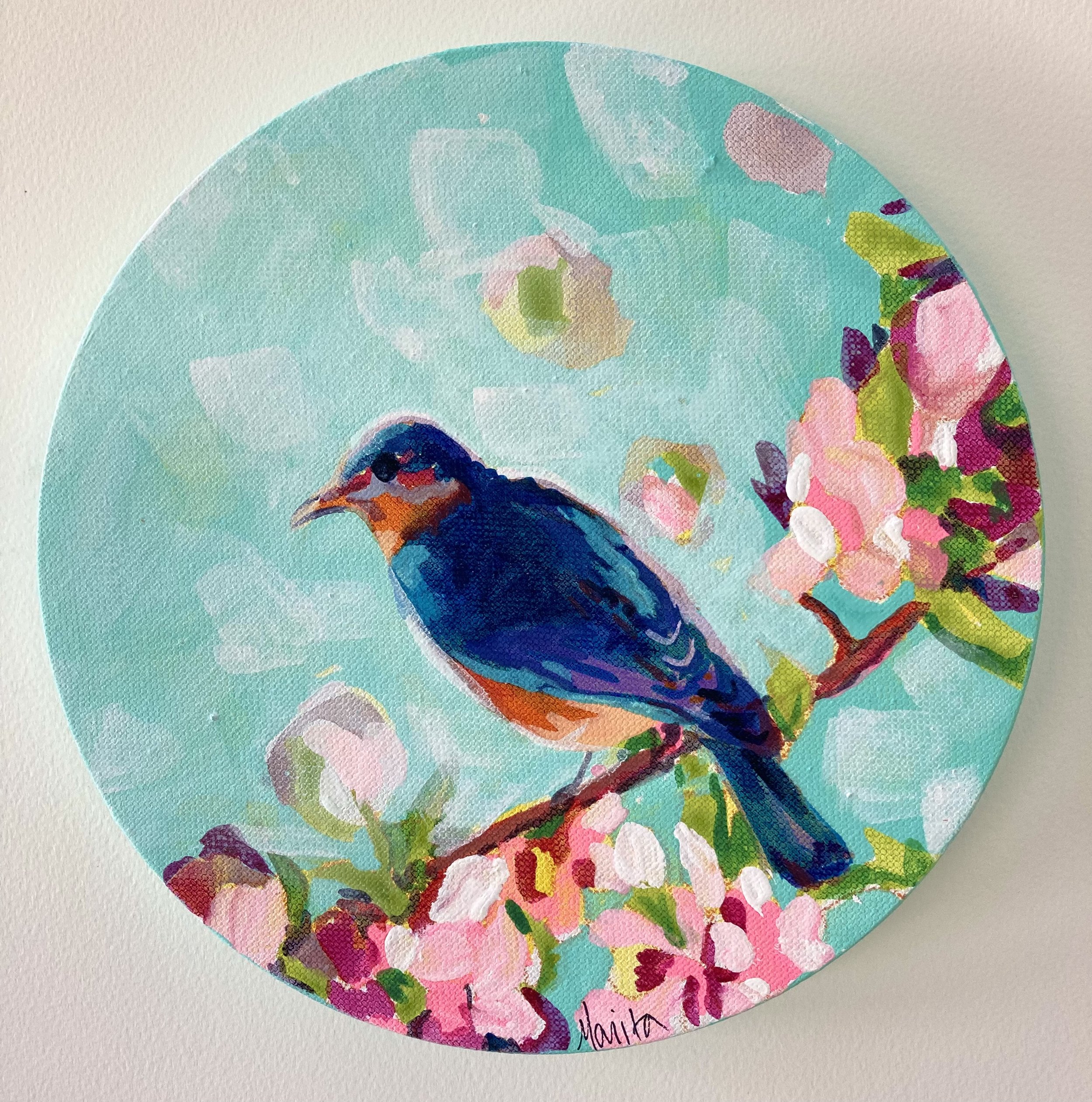 Sitting with Hope 8x8