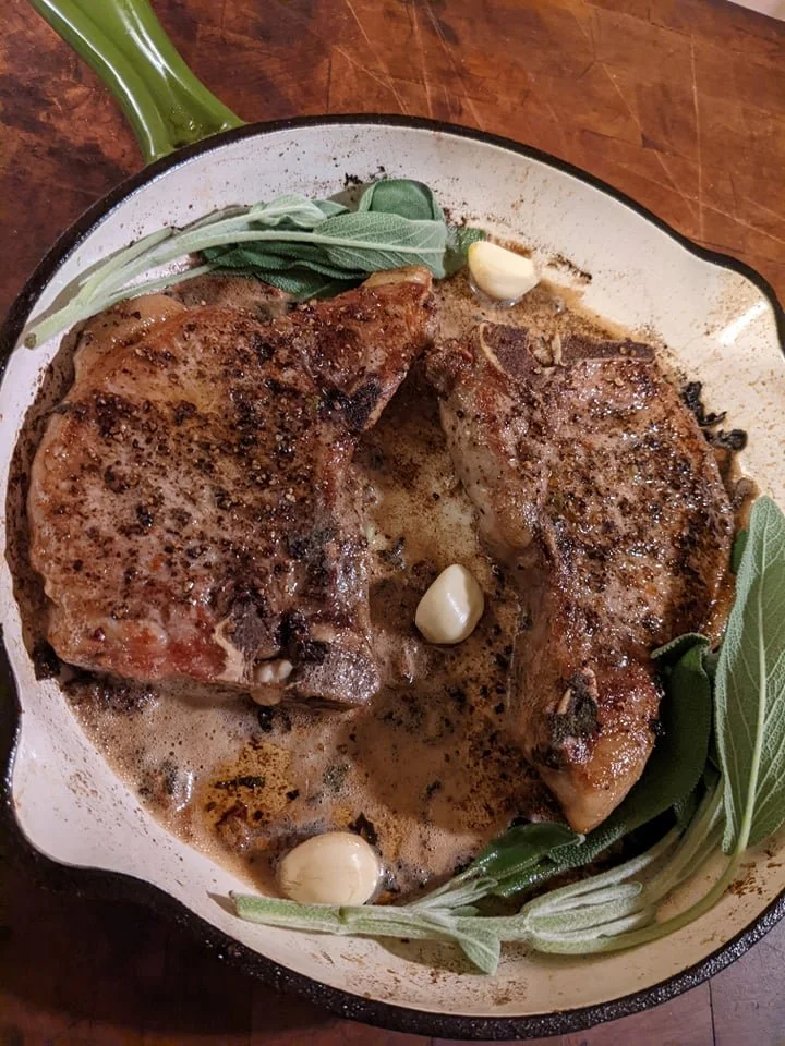 Sage Pork Chops
