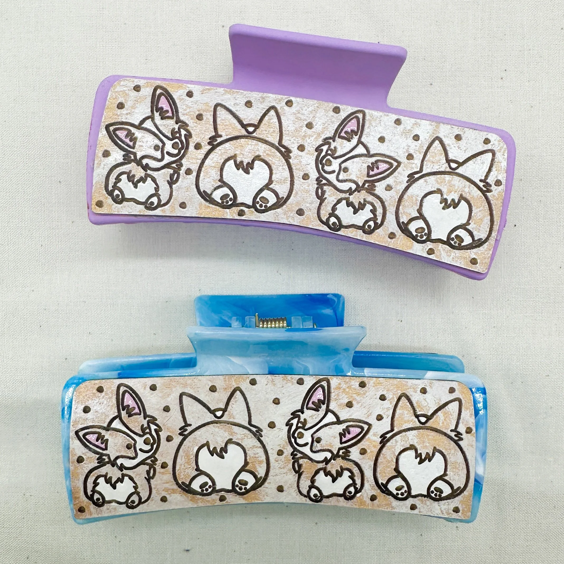 Hair Clips | Corgis Gone Wild