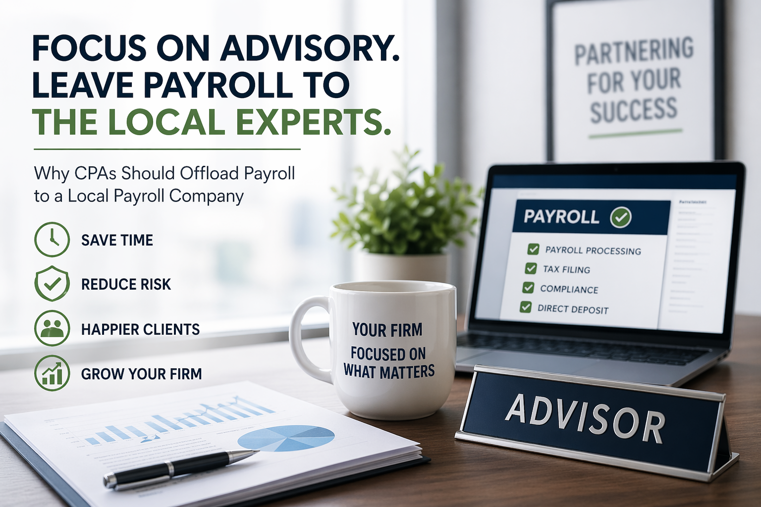 Why CPAs Should Offload Payroll Clients to a Local Payroll Company