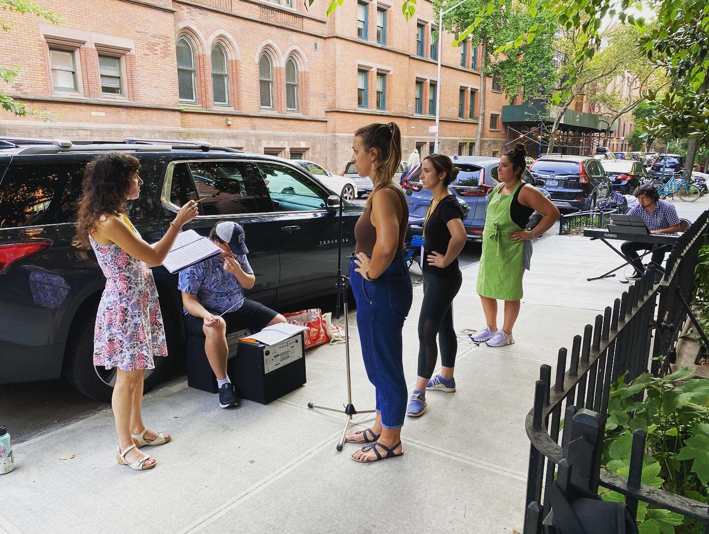Happy Monday, neighbors! ☕️

Photo dump of last week&rsquo;s staging rehearsals at both locations in Manhattan and Brooklyn&hellip;it&rsquo;s looking great!!!

Will you join us in our upcoming September performances? Do not miss Menotti&rsquo;s The O