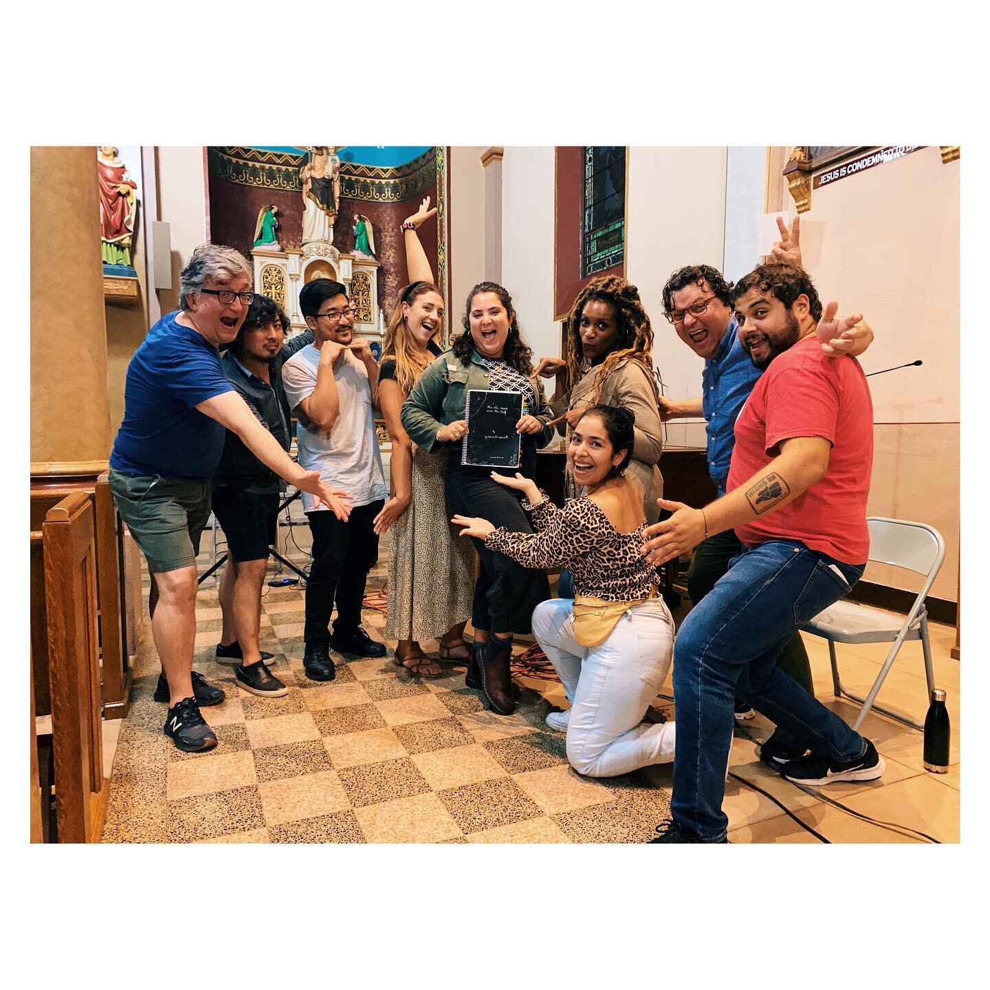 #tbt to last Tuesday when we had a very successful SITZPROBE! 

The Old Maid and the Thief is having its opening night this Saturday, September 10th in Chelsea, Manhattan!

Do not miss it, neighbors!!! 👏🏼👏🏼👏🏼🗣🗣🗣🎶🎶🎶
.
.
.

#theoperanextdoo