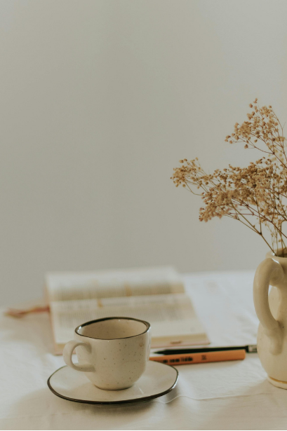 coffee notebook therapy