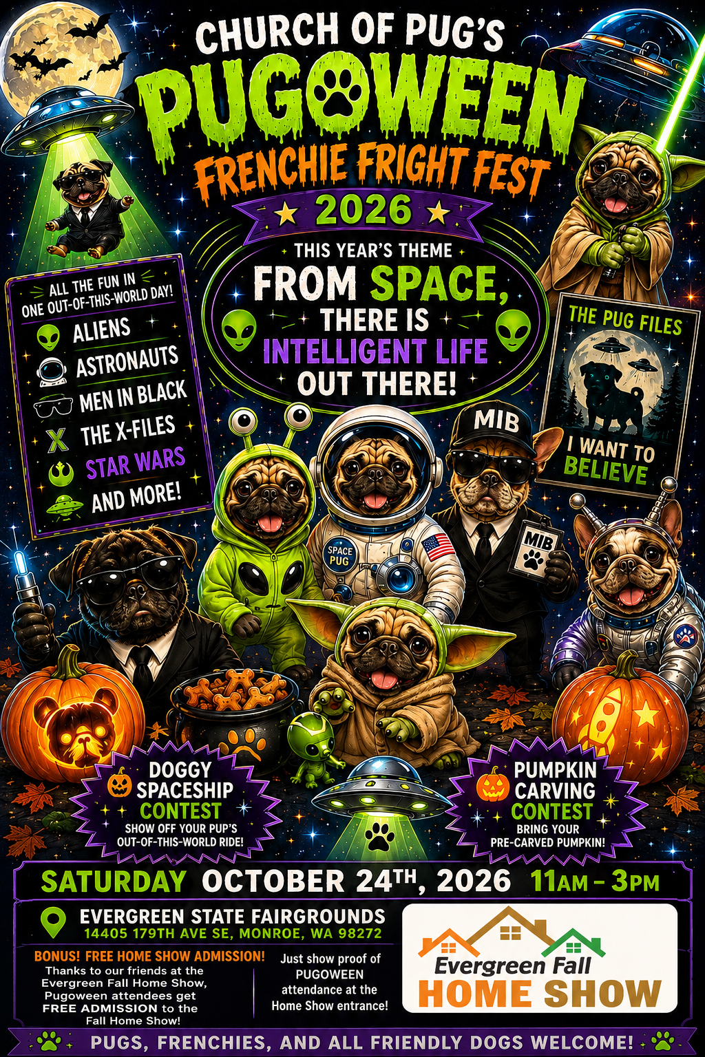 Church of Pug's Pug-O-Ween