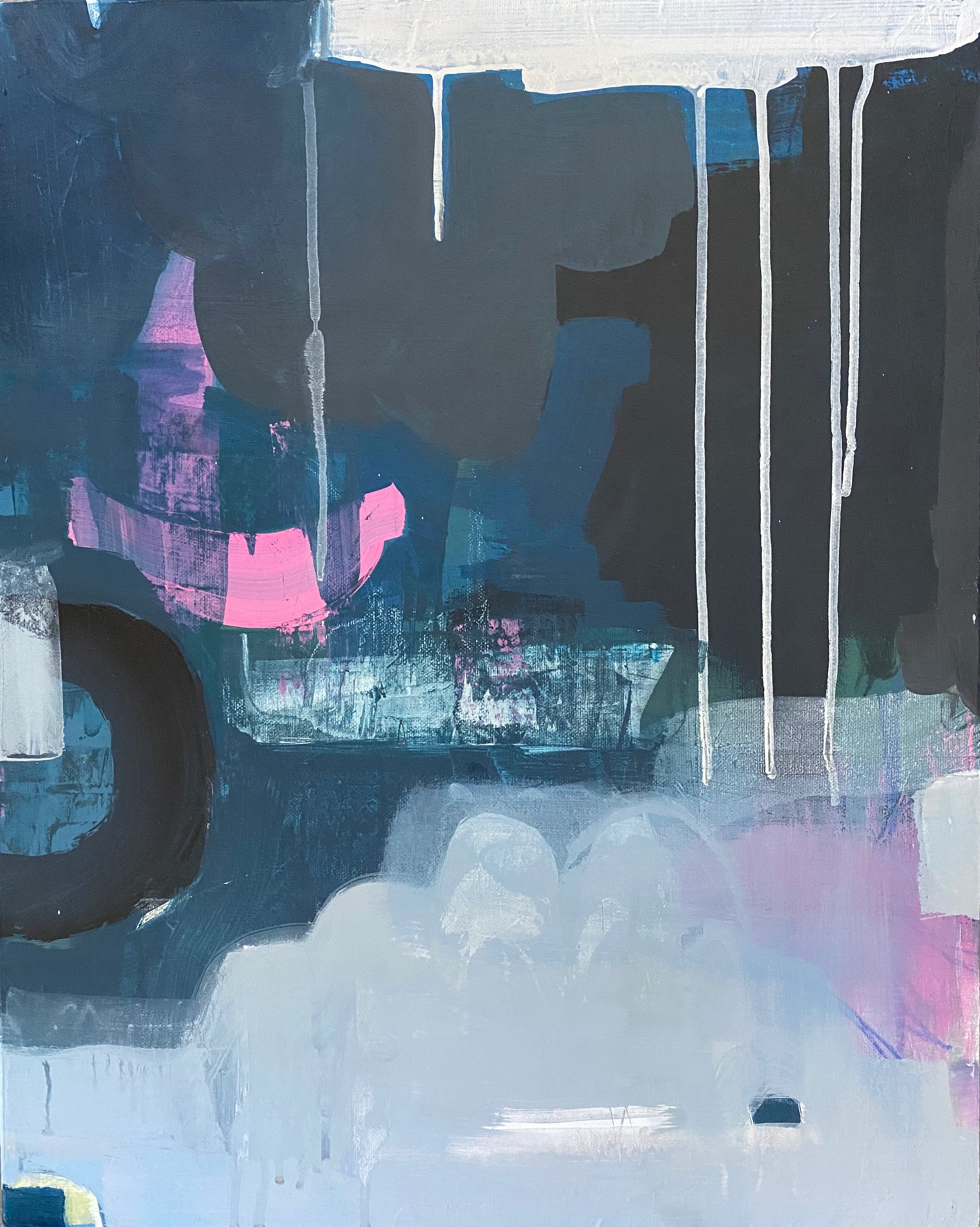 Sincere Shift 2020 mixed media on canvas 16 x 20 inches