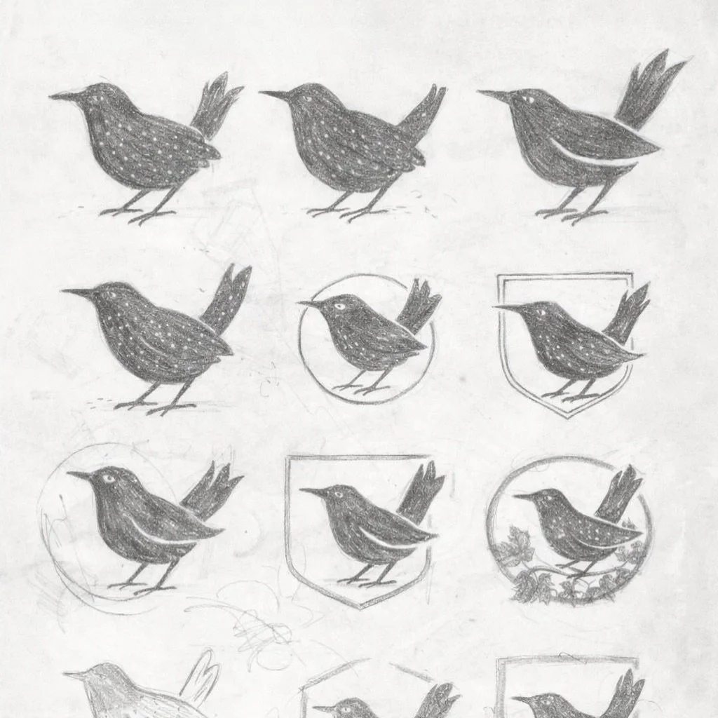 Inspired by the Canyon Wren.
Early explorations for a Texas Hill Country winery.
More soon.