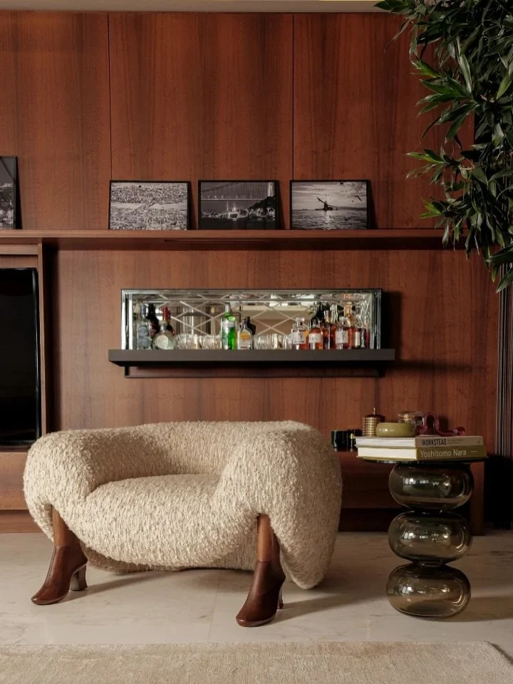 Design should have a sense of humor.

A reminder that not everything needs to be so serious, so straight-lined, so expected. This piece leans into contrast&mdash;soft and structured, playful and refined&mdash;and somehow holds it all together effortl
