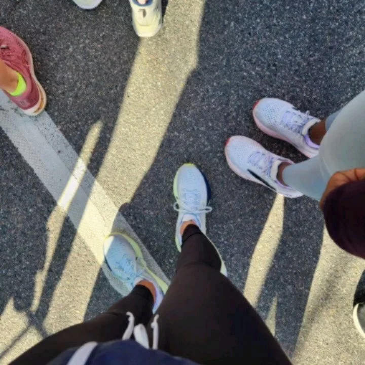 THIRD ONE 

Hit a personal record (PR) by 4 minutes and 21 seconds since my last half marathon (13.1 miles) 🙌🏽🥳🔥

Some thoughts/observations while I ran unplugged: 

The YOU GOT THIS text from a bestie. 
The Black man with the &quot;Black men run