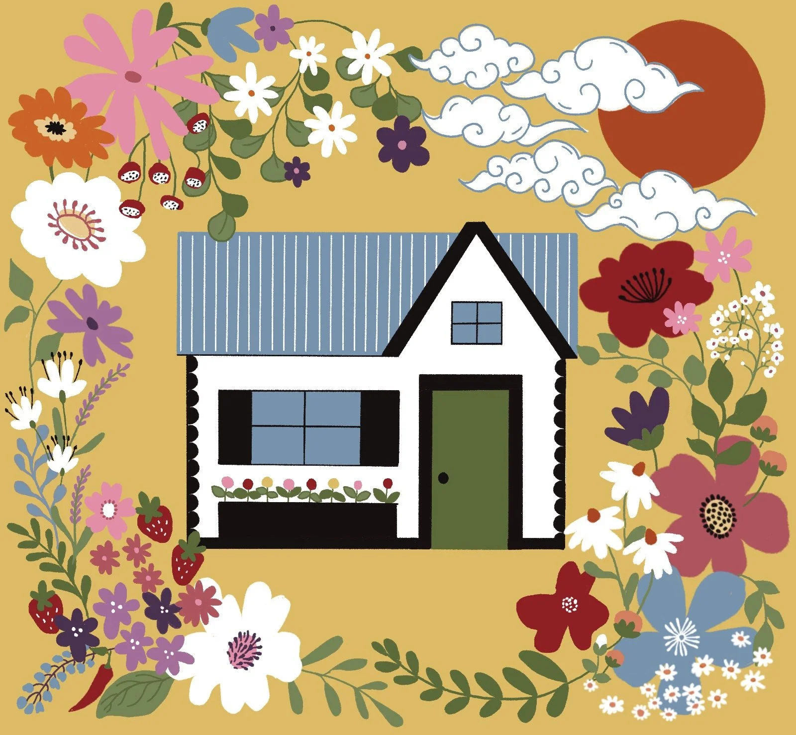 Reference art for rug