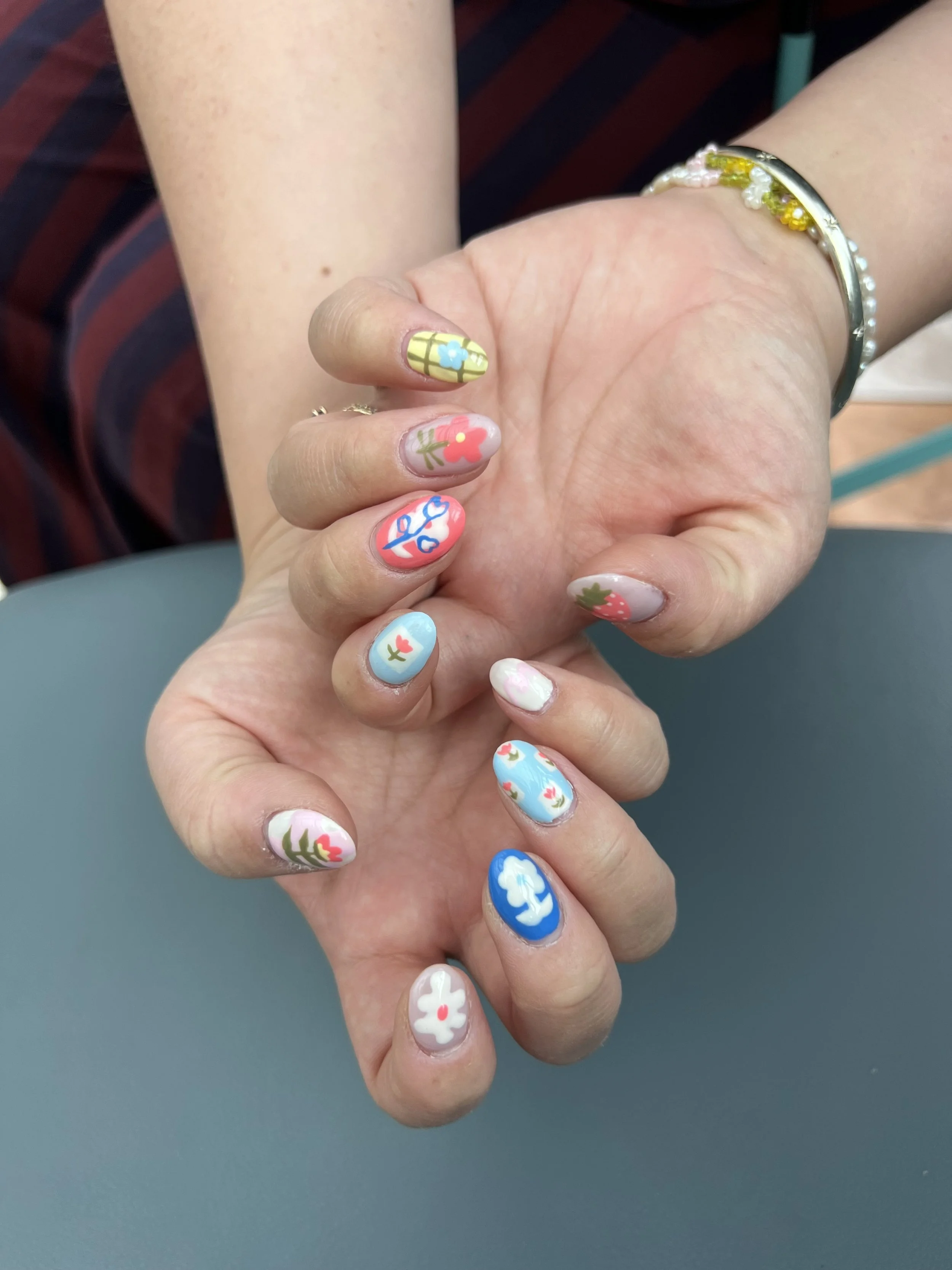 Config inspired manicure