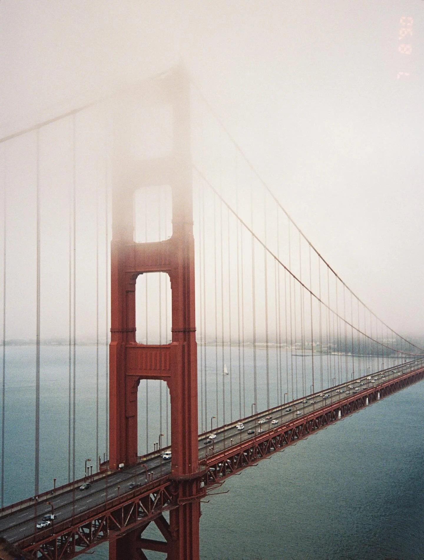 Golden Gate views 🌁 captured by our friend @markyeattes on #portra800 🎞️
