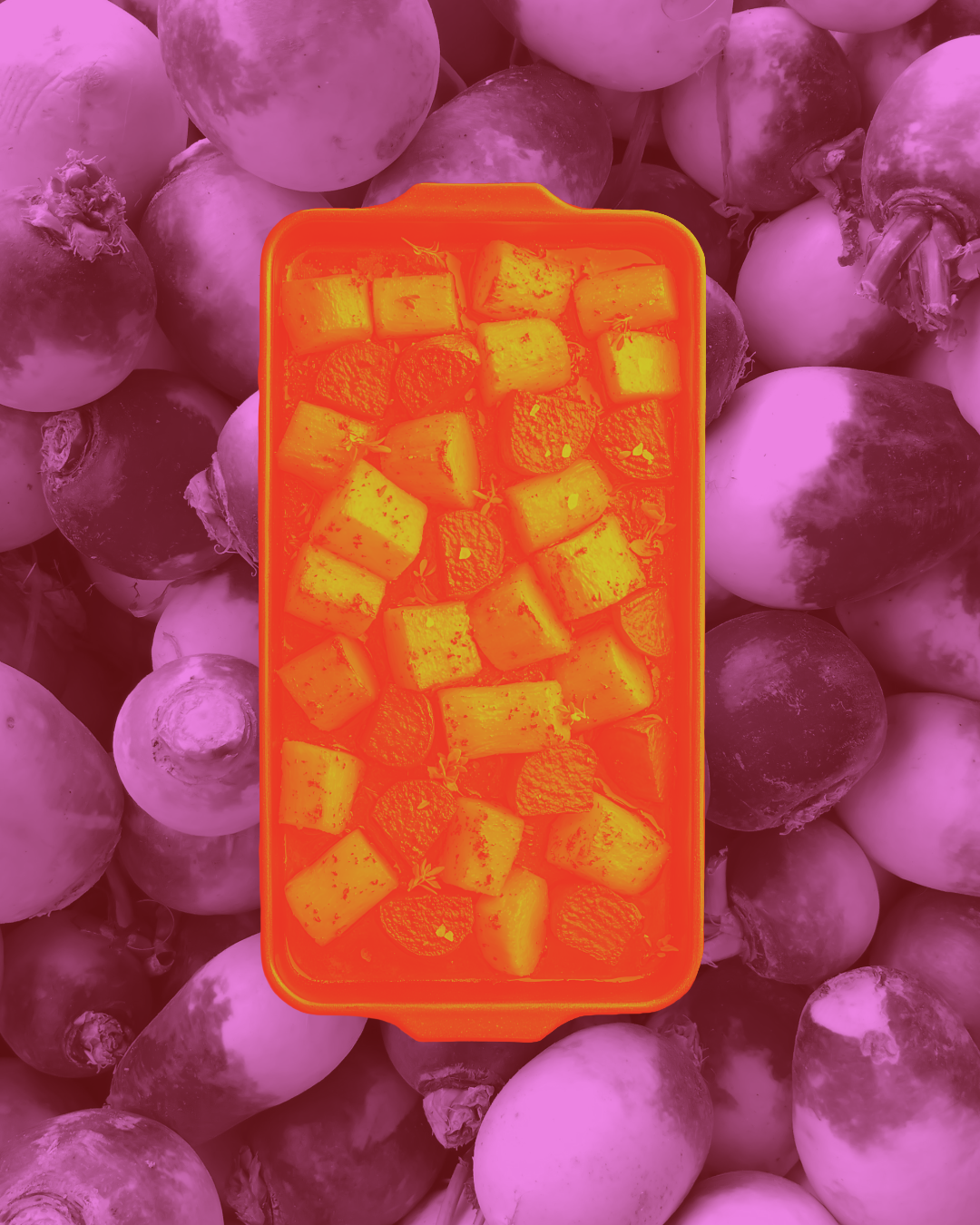 Roasted Turnips, Beets &amp; Eggplants