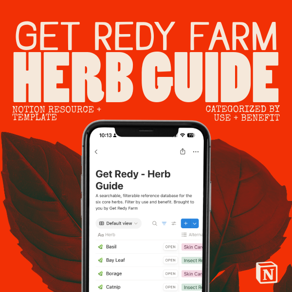 Get Redy Herb Guide
