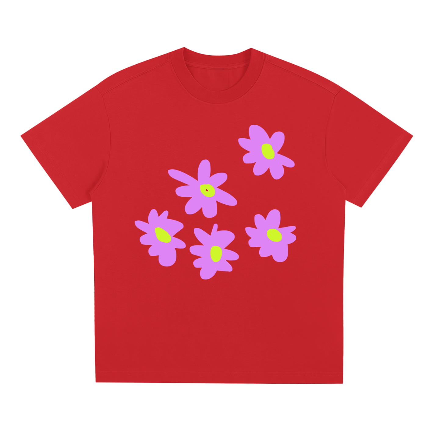 "BIG FLOWERS" Quick-Dry Cooling T-Shirt