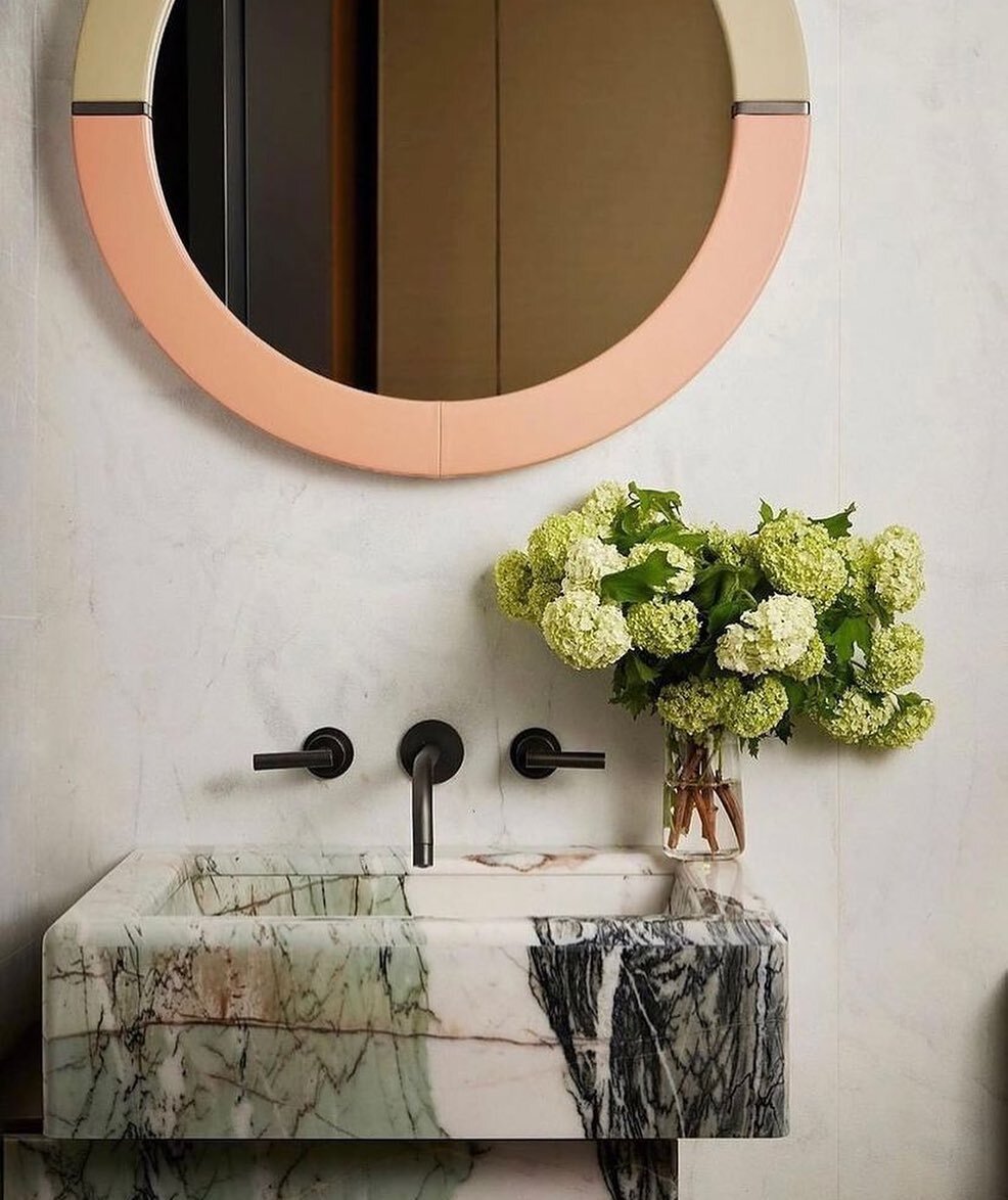 Now that&rsquo;s a vanity! Designed by @grade_newyork