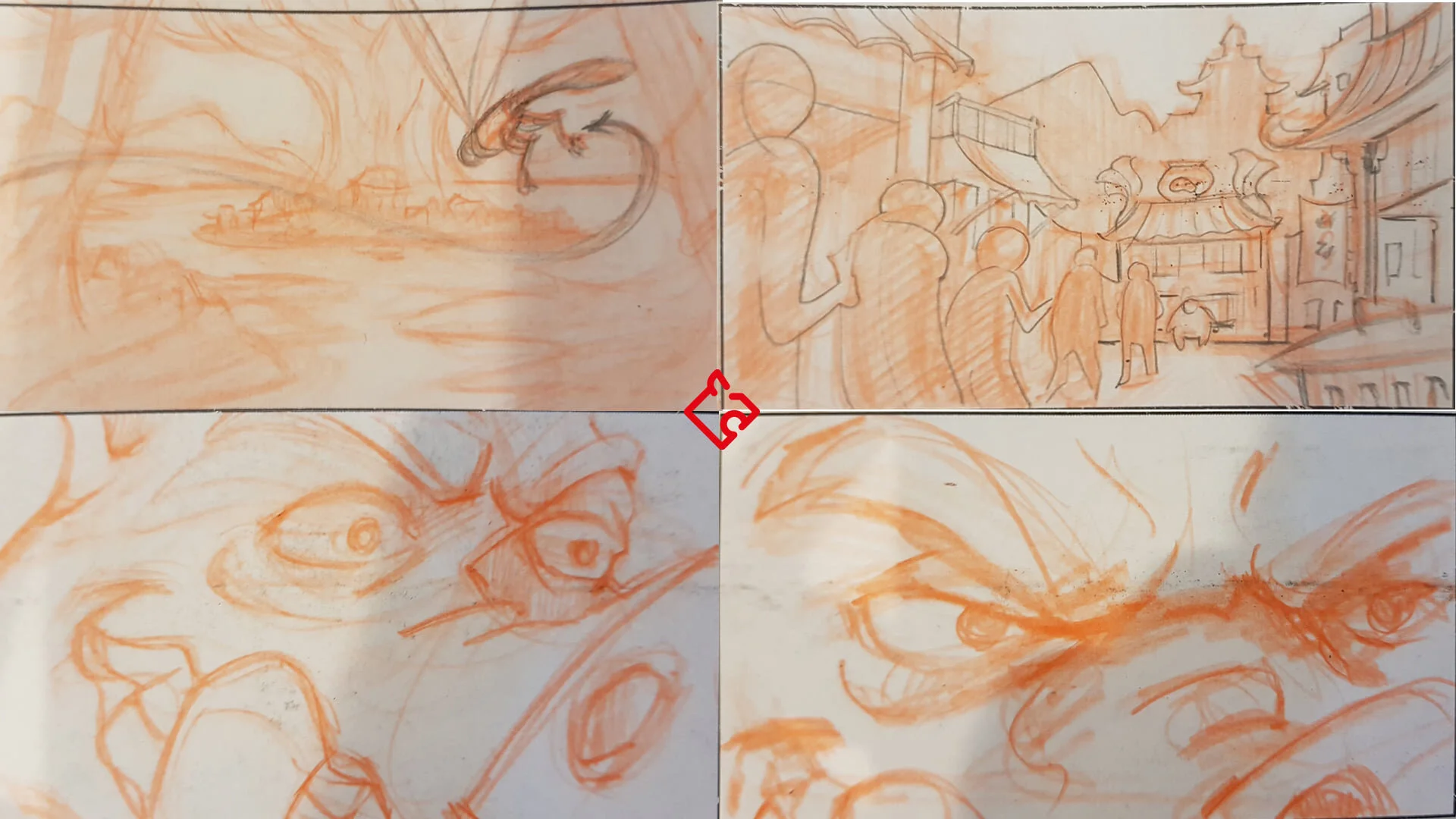 Nhật ký làm phim: Kịch bản hình ảnh, Storyboard