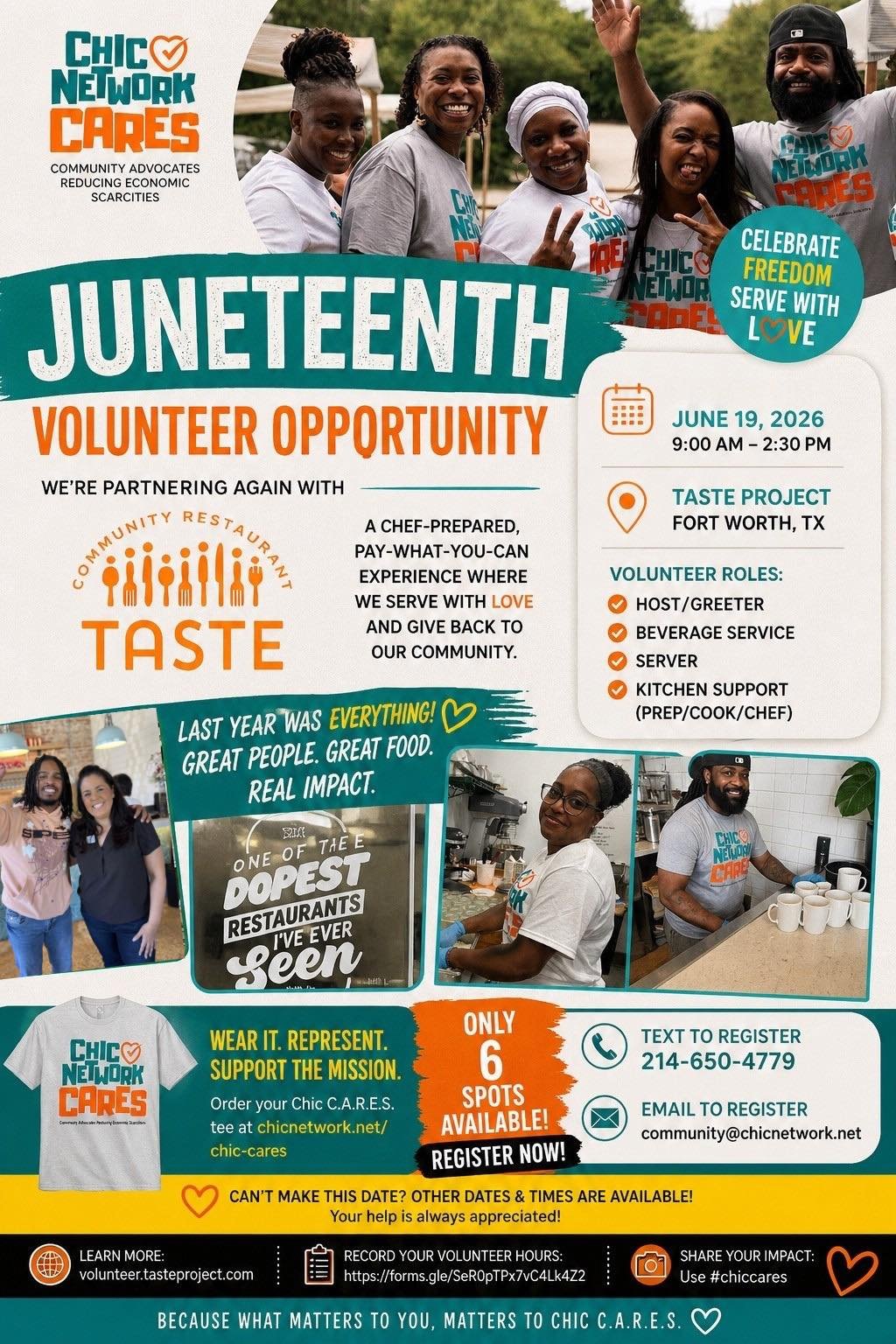 June: Chic CARES - Community Day
