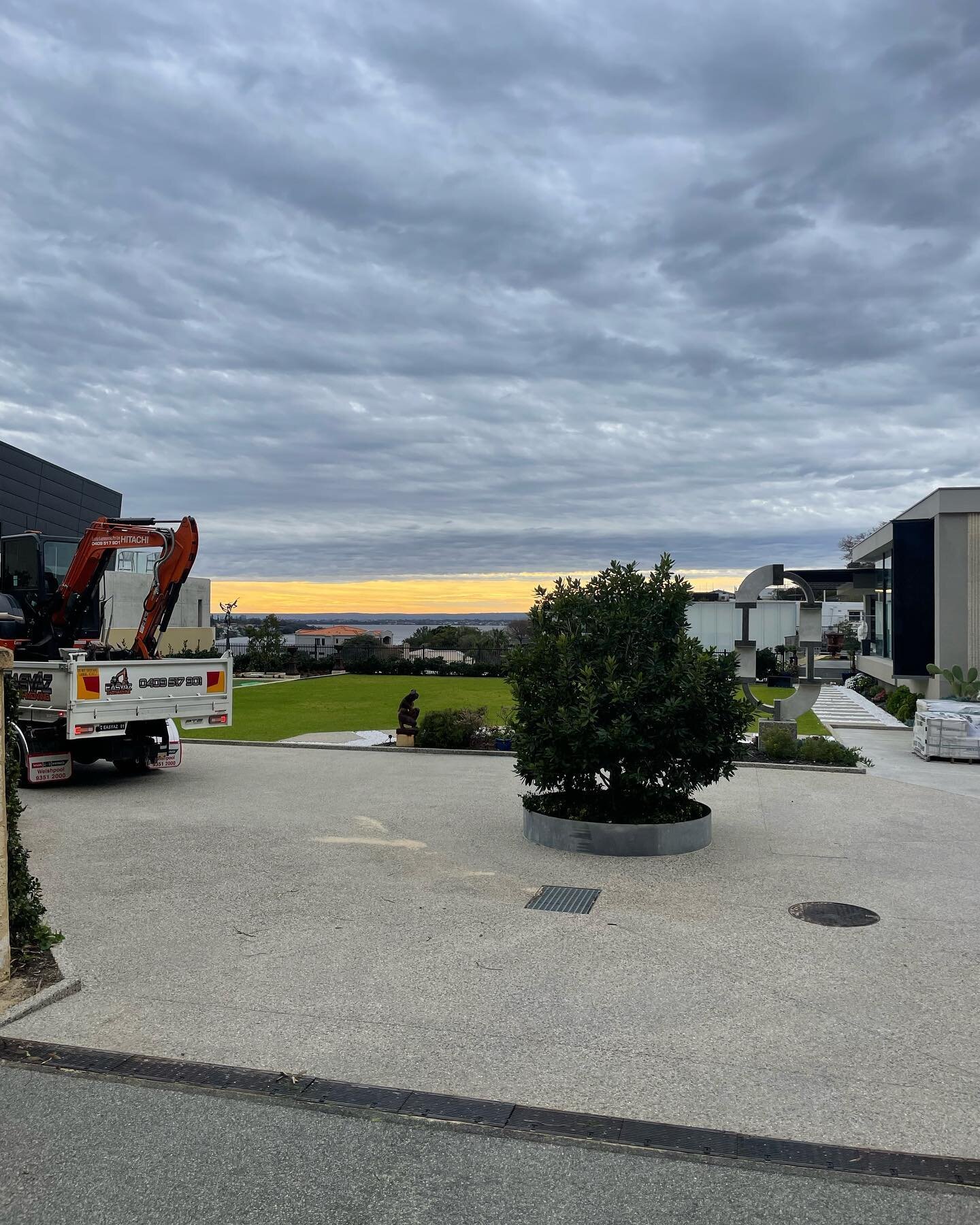 Beautiful House In Mosman Park We Had To Remove The Grass And Soil Ready For Concrete Pour &amp; Install Some Soakwell&rsquo;s&hellip;..was difficult access &amp; wanted to make sure we made minimal impact to the beaut of a house &amp; we were succes