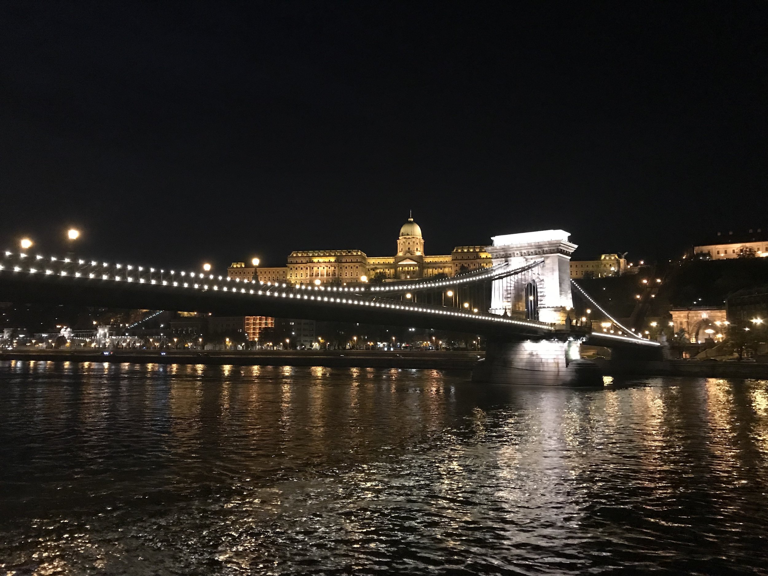 Budapest's Castle Hill and Chain Bridge