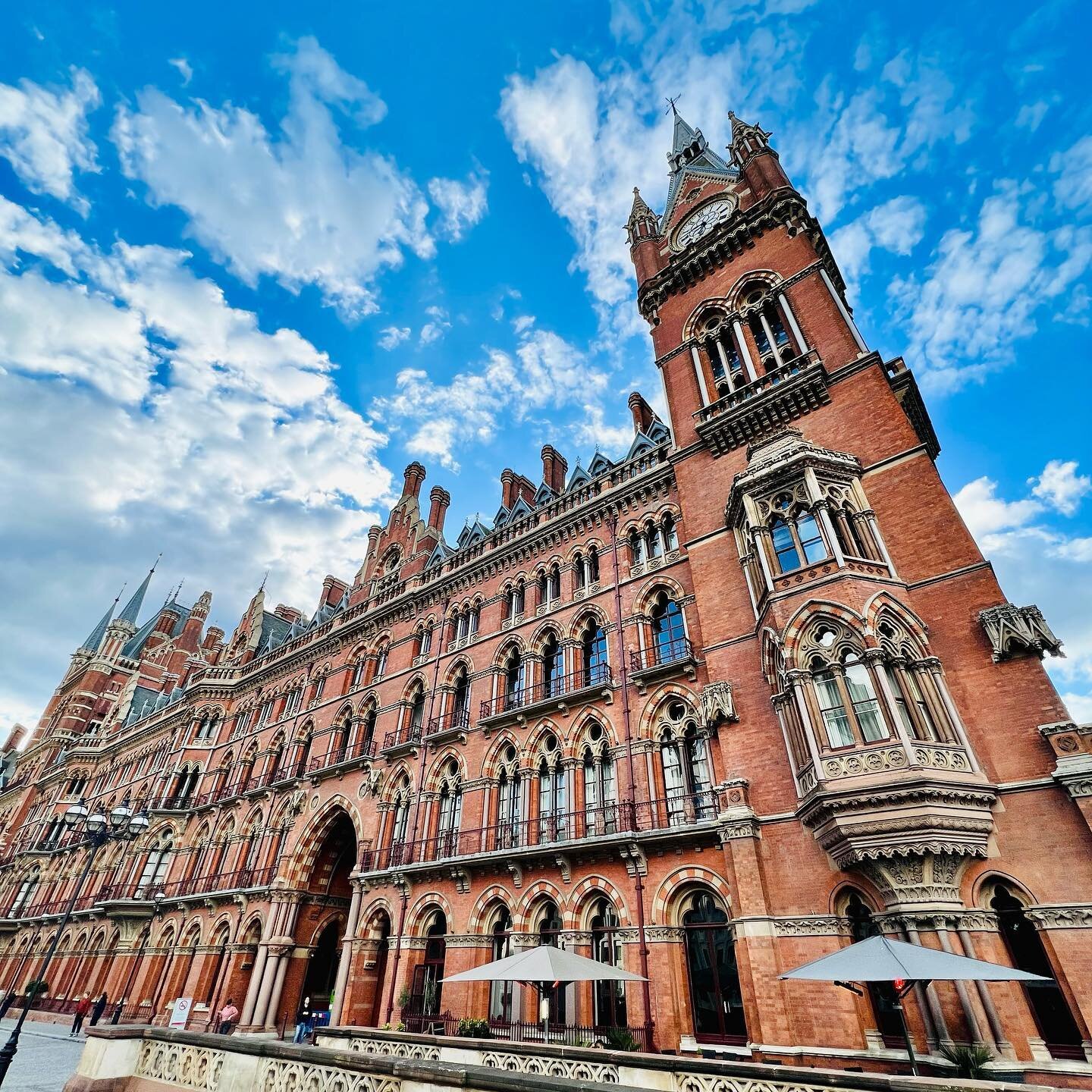 You know what today is! 

A journey #backtohogwarts compiled from photos from our trip earlier this summer -
- St. Pancras (Kings Cross exterior from the movies)
- Real Kings Cross exterior
- the Platform 9 3/4 shop inside Kings Cross
- the real entr