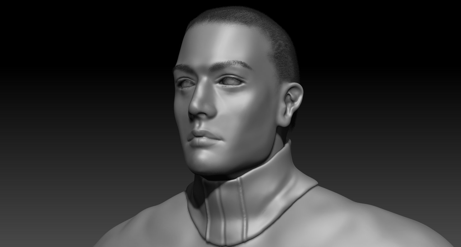 Character Sculpt with FiberMesh