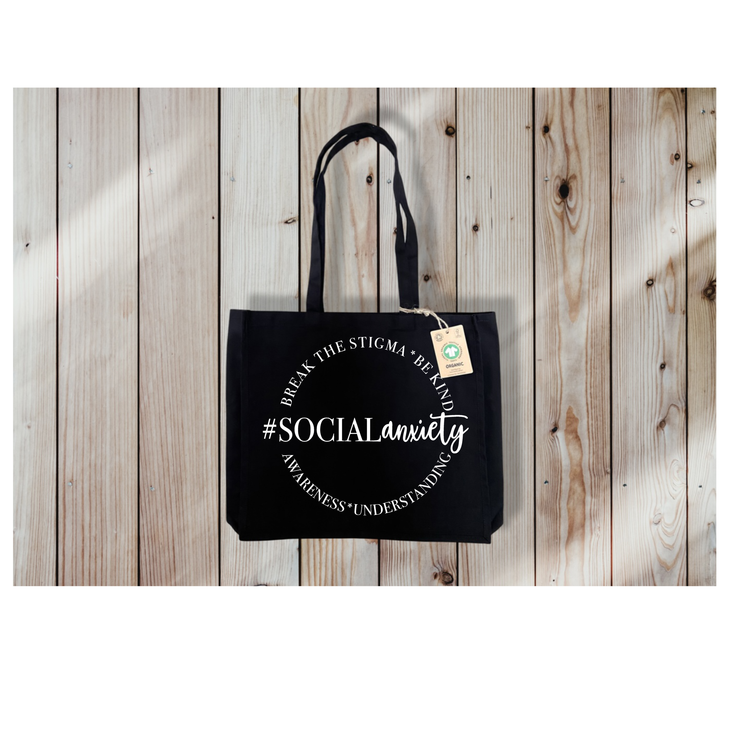 Status Anxiety Black Cult Bag - LUXAH Gifts and Homewares