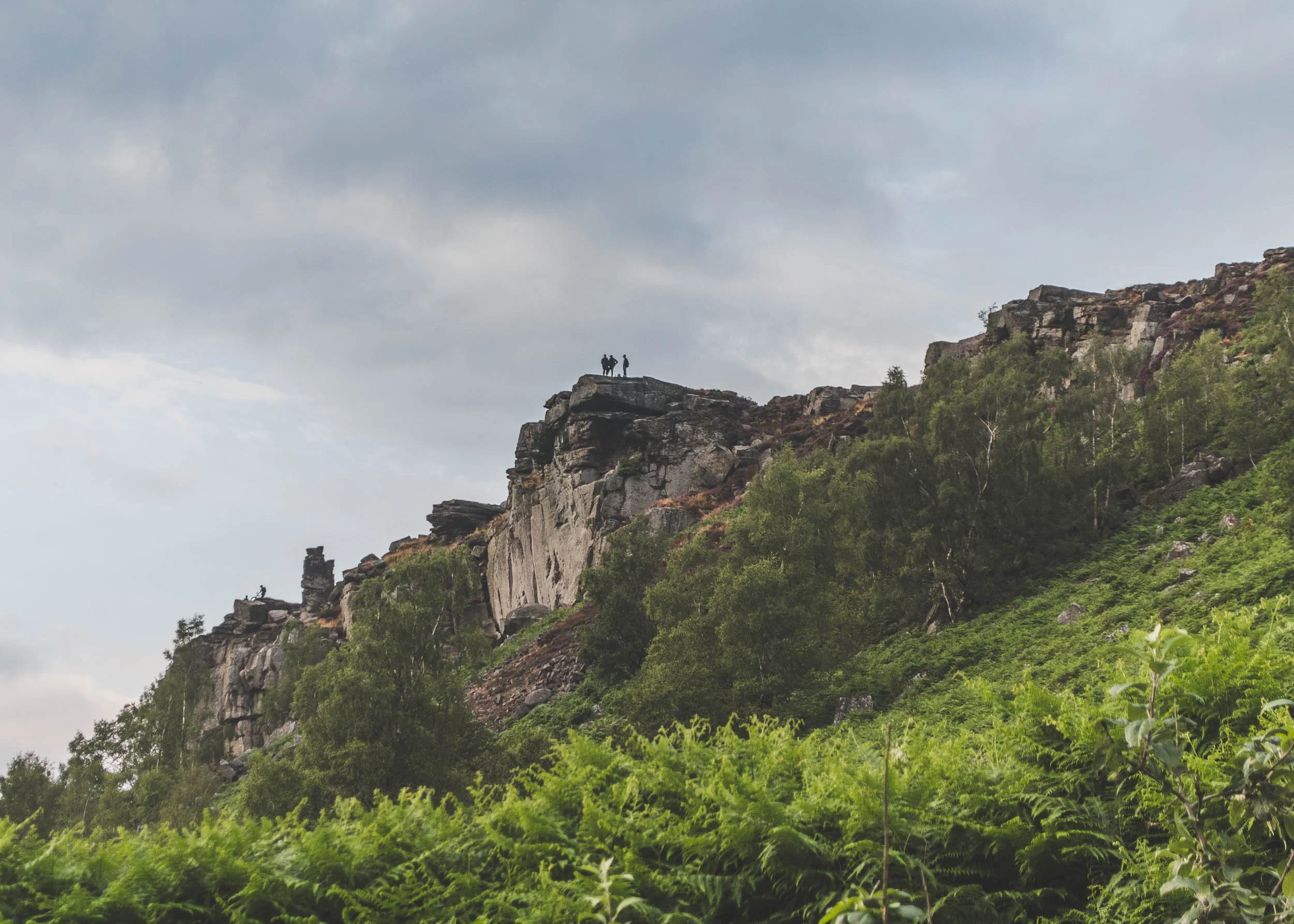 Curbar Edge, Derbyshire, England
