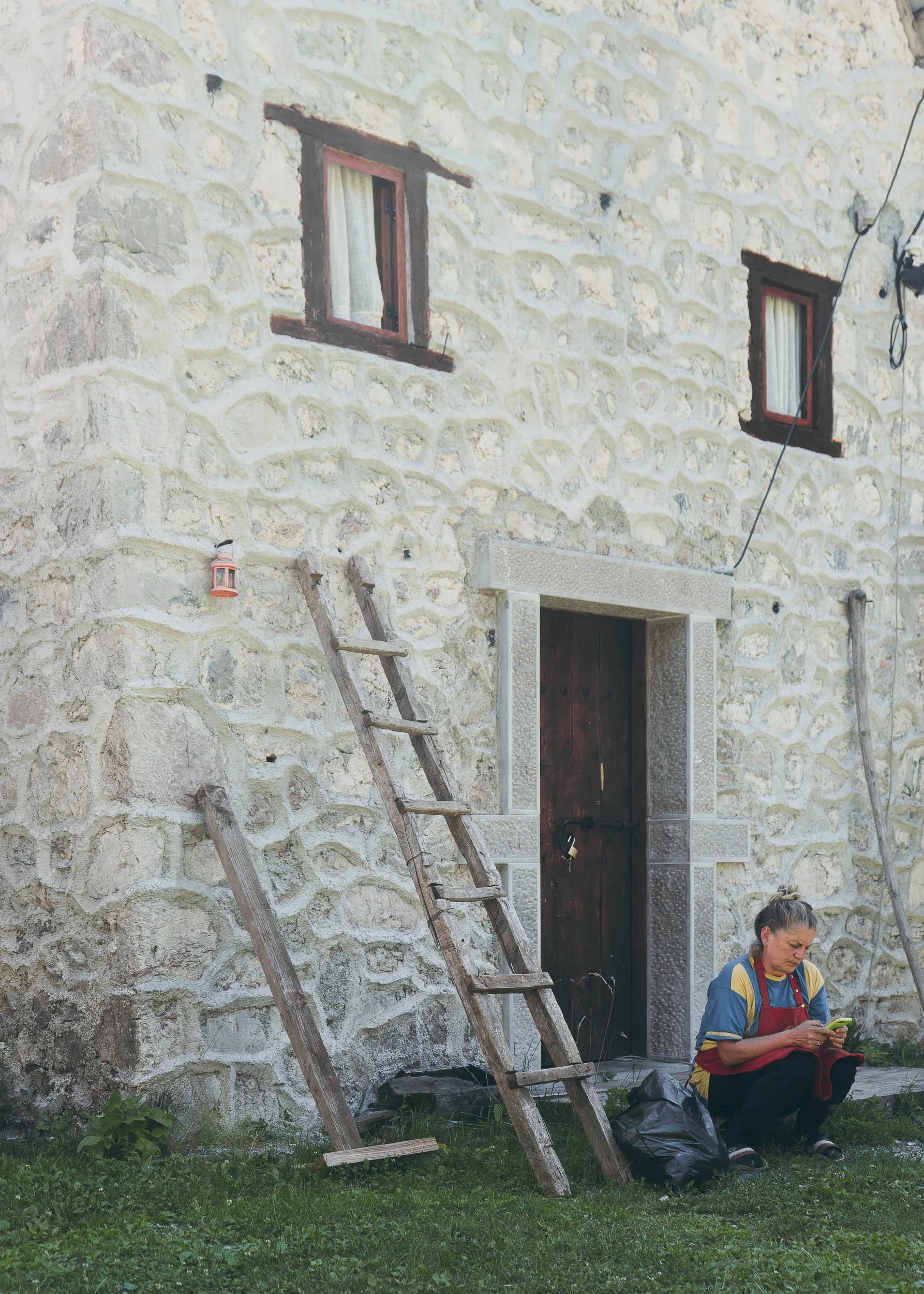 Vera - our guesthouse owner, Theth, Albania