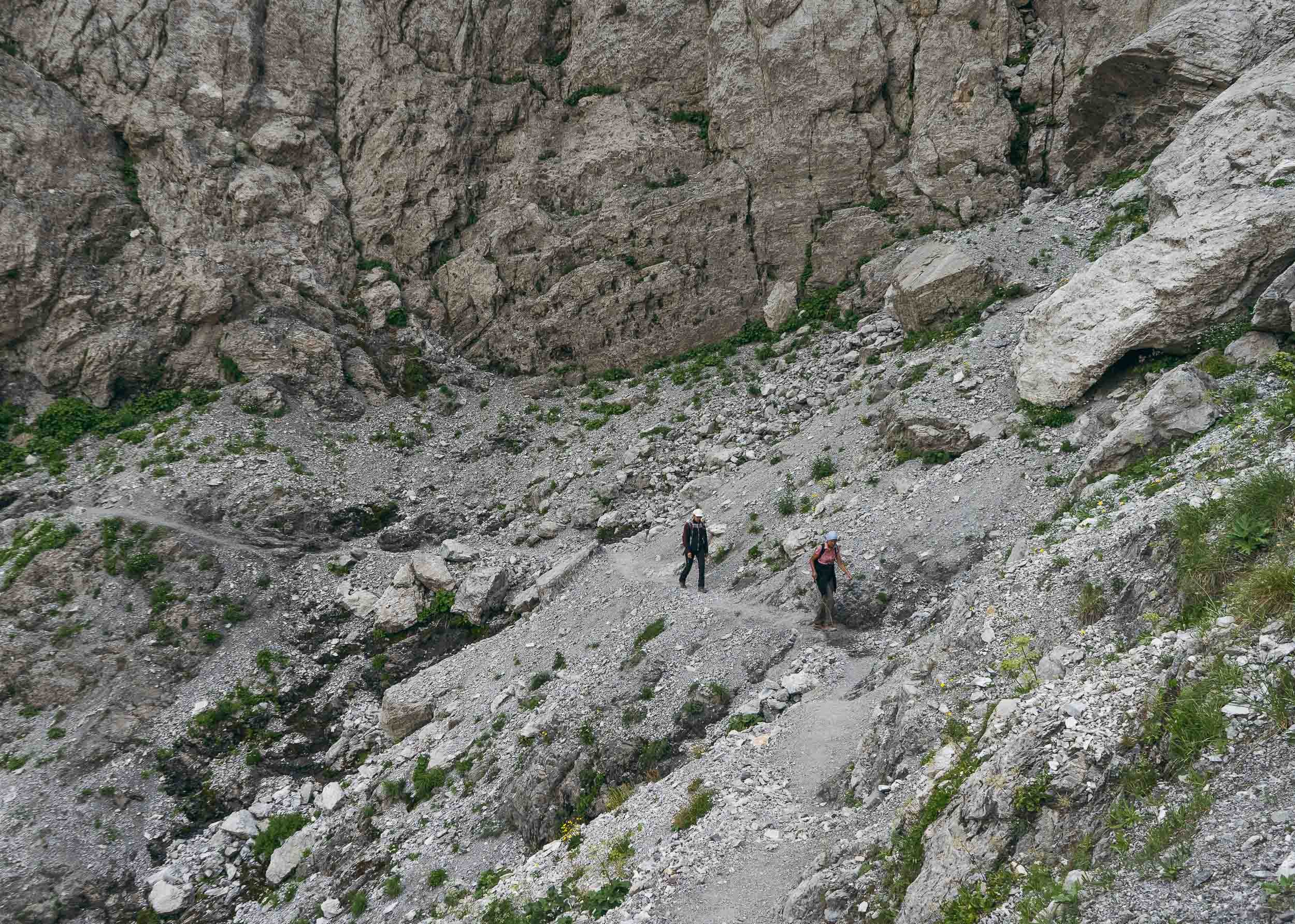 Enroute to Valbona Peak, Albania