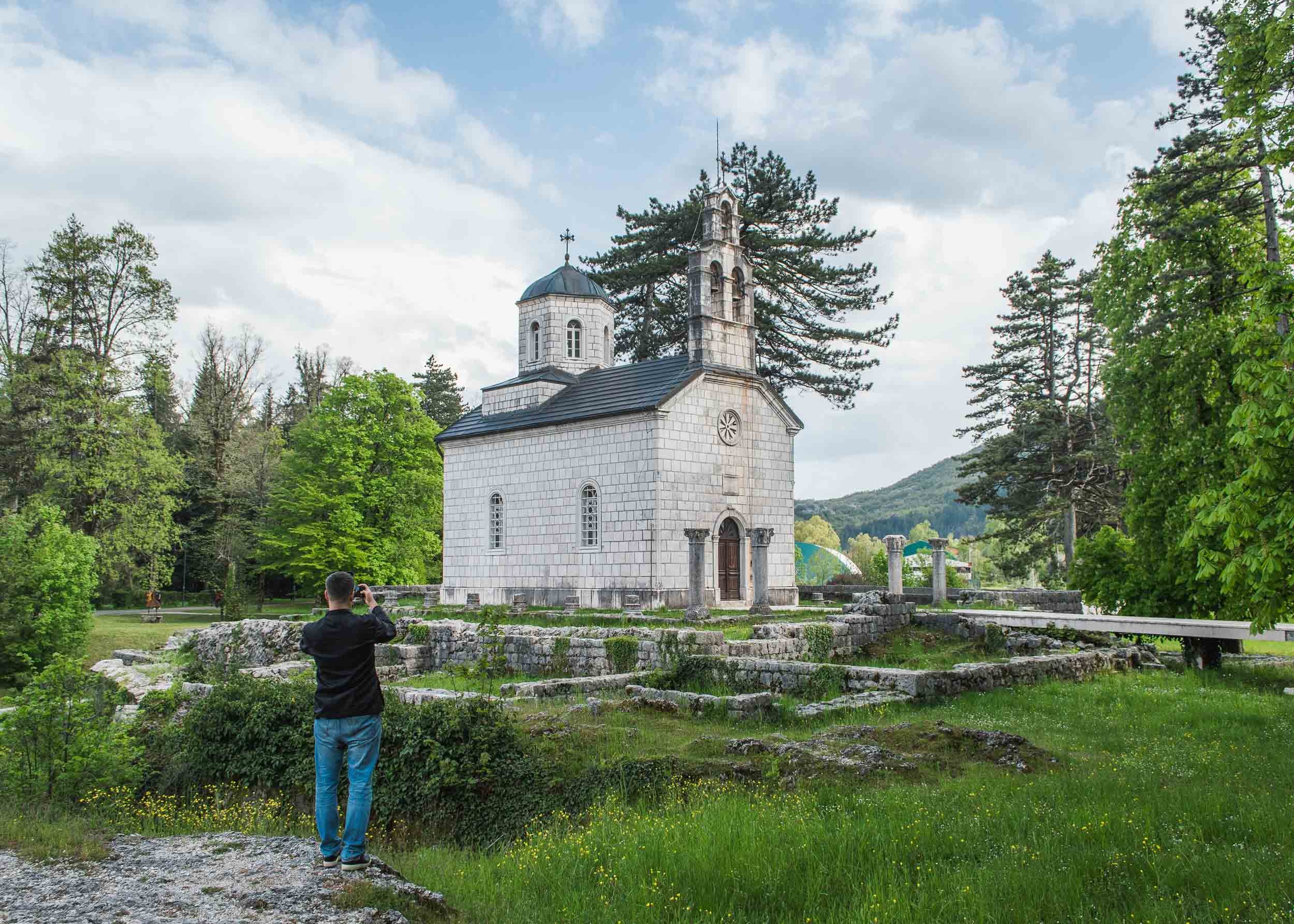 Cetinje - the former royal capital of Montenegro
