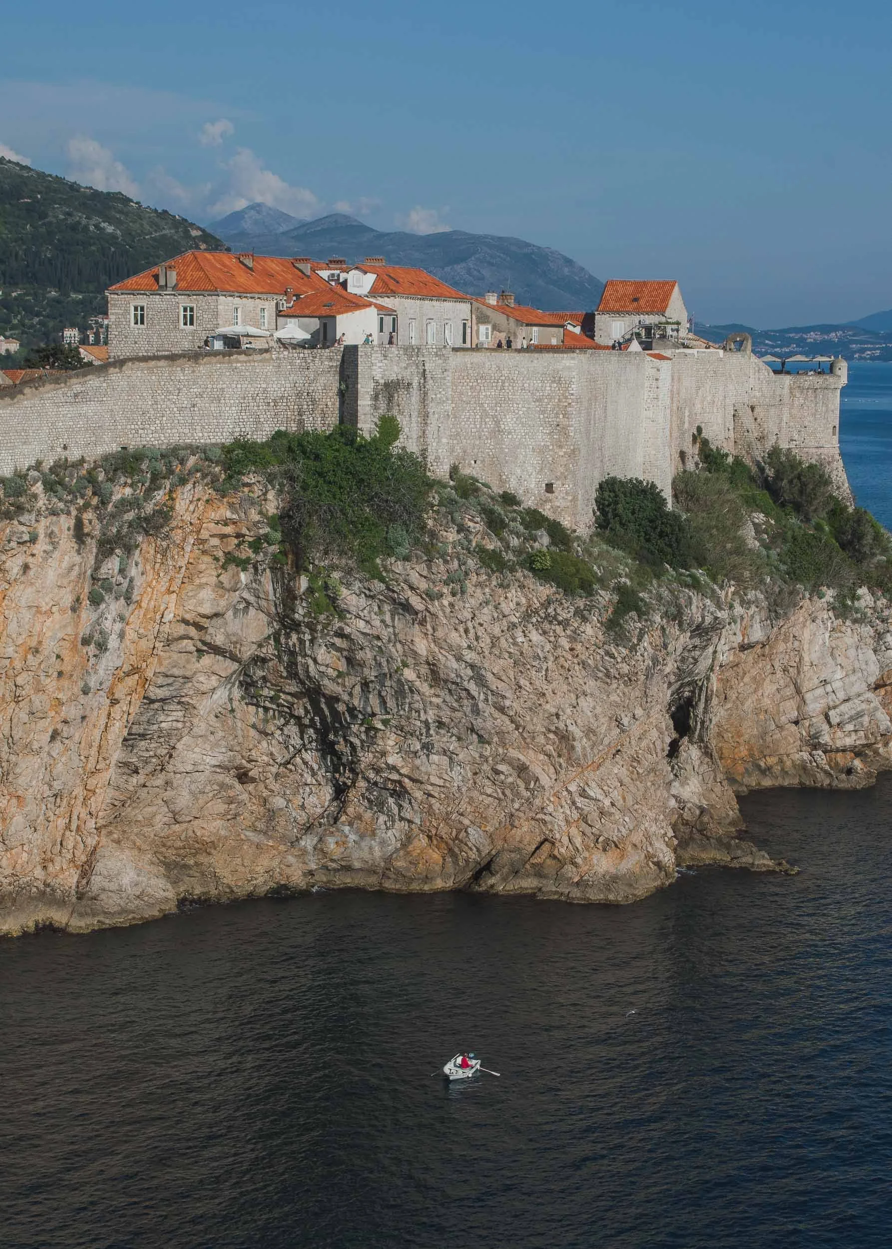Outside the city walls, Dubrovnik, Croatia