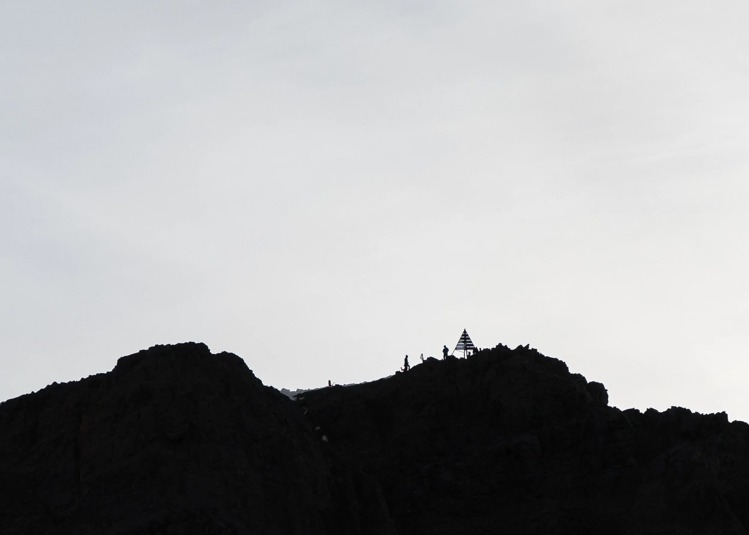 The summit, Mount Toubkal, Morocco
