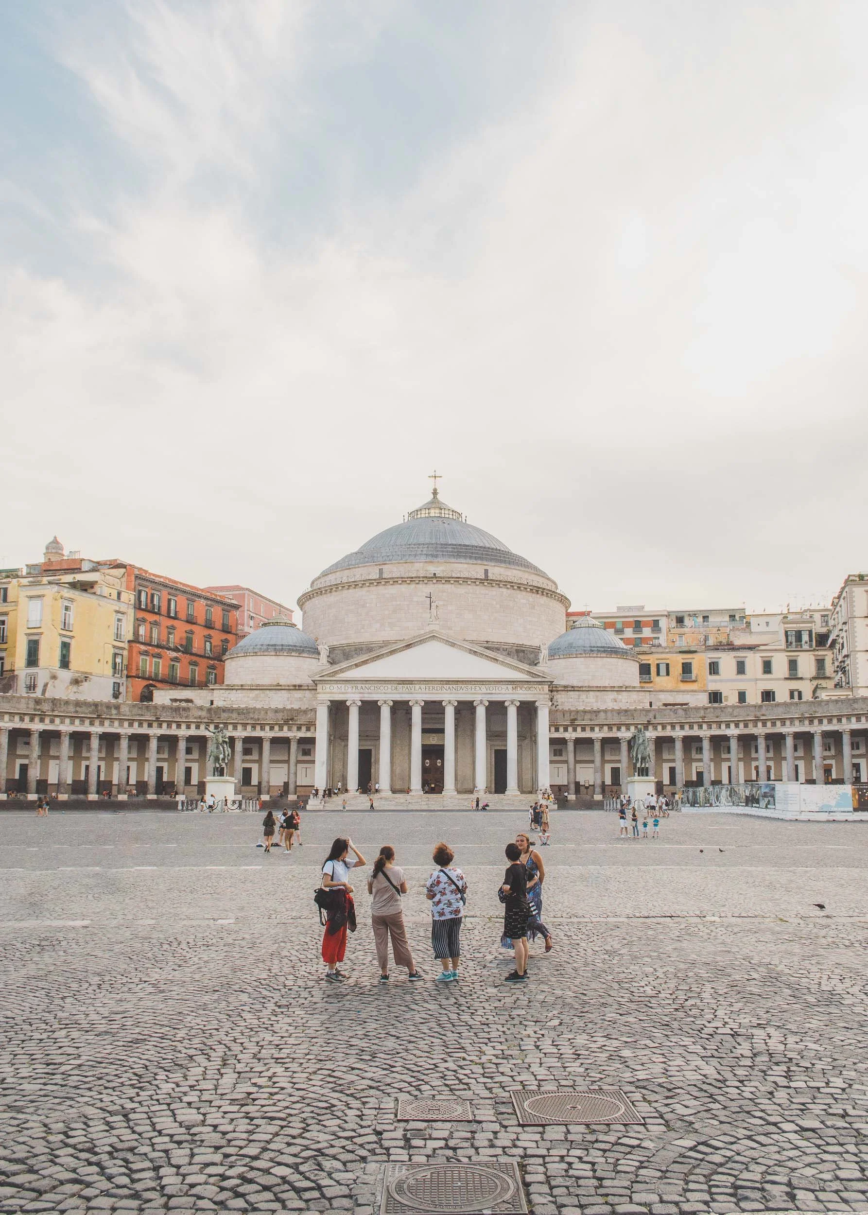 Piazza del Plebiscito, Napoli, Italy