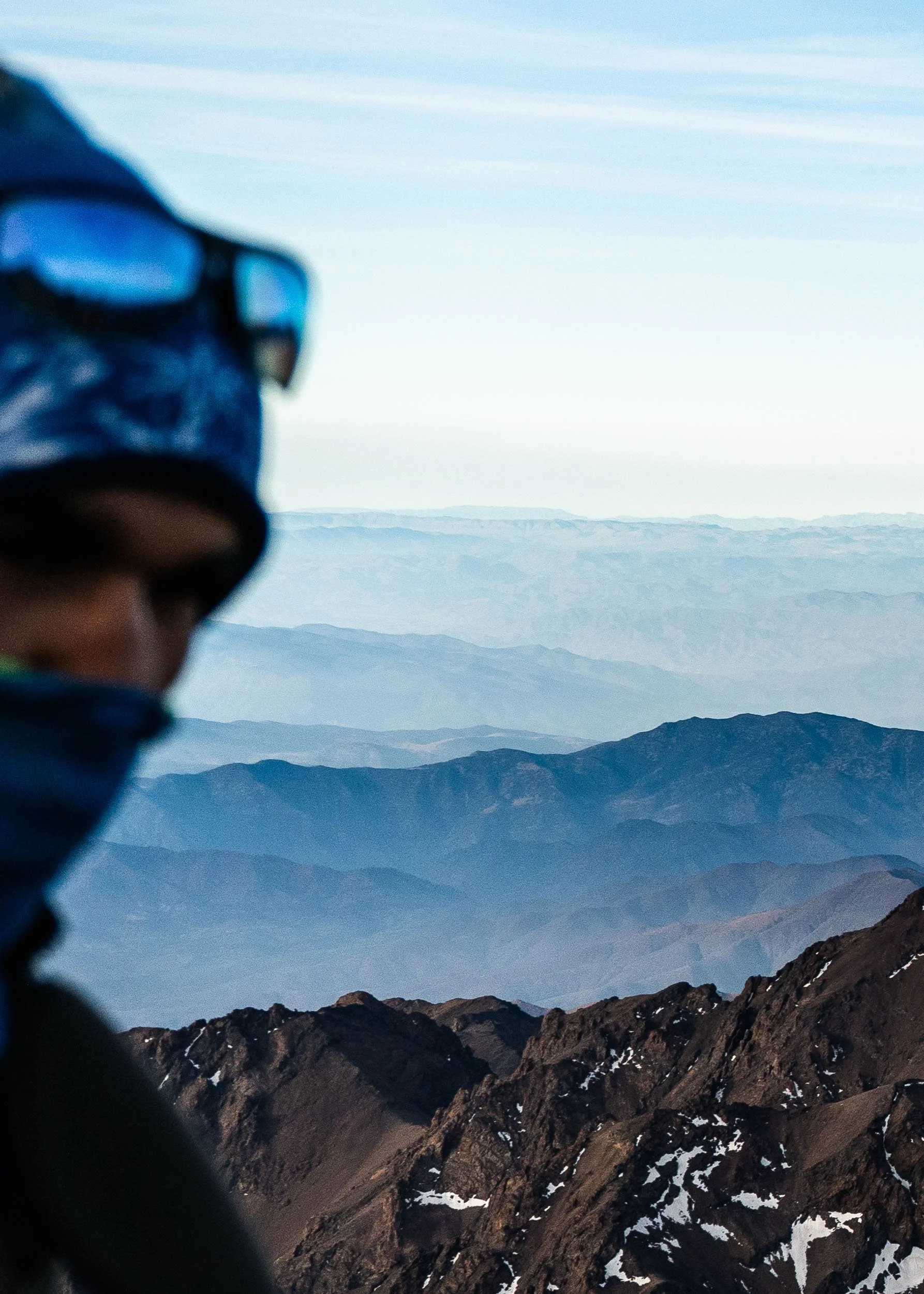 Mountain guide, Mount Toubkal, Morocco