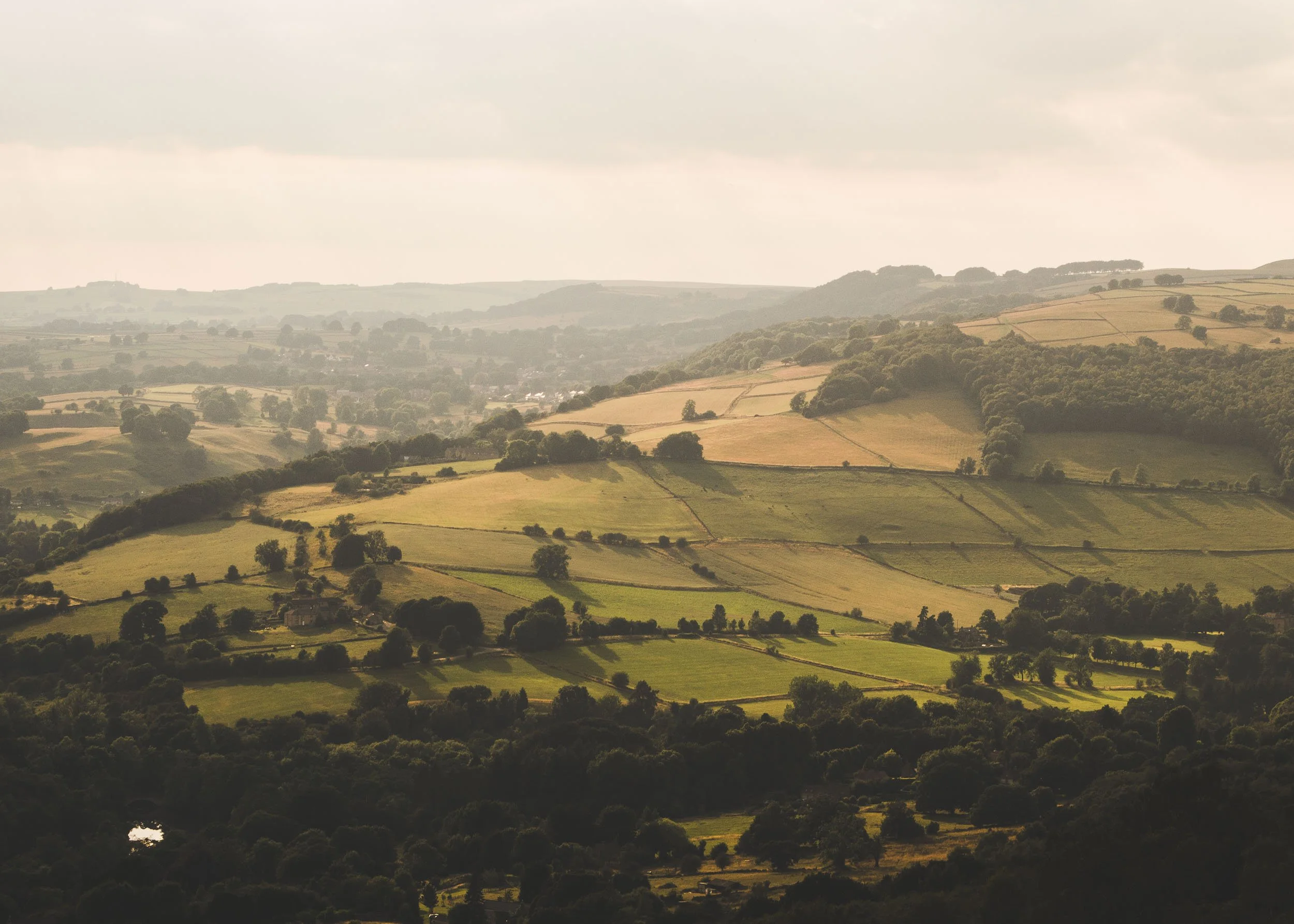Curbar Edge, Derbyshire, England