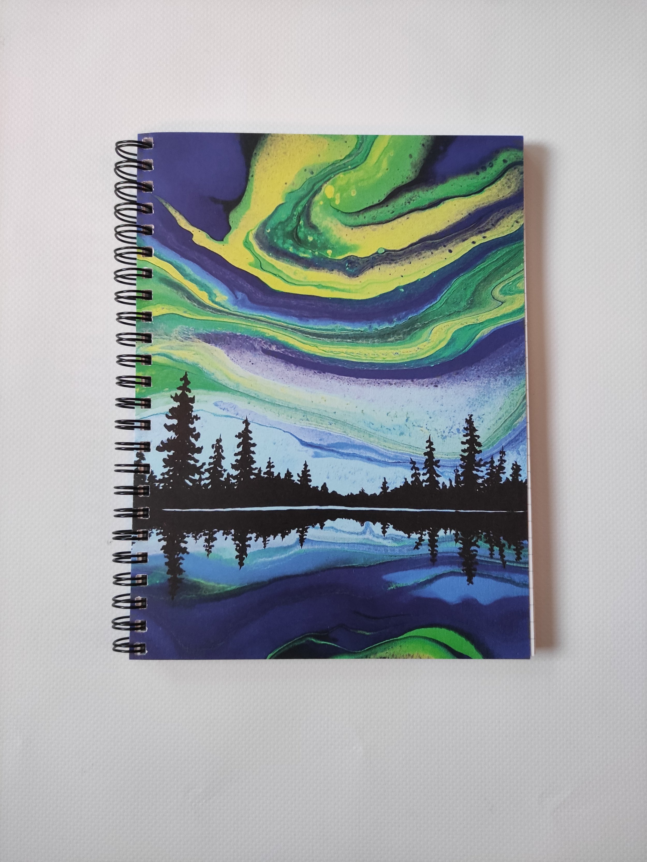 'Emerald Skies' - Notebook Cover
