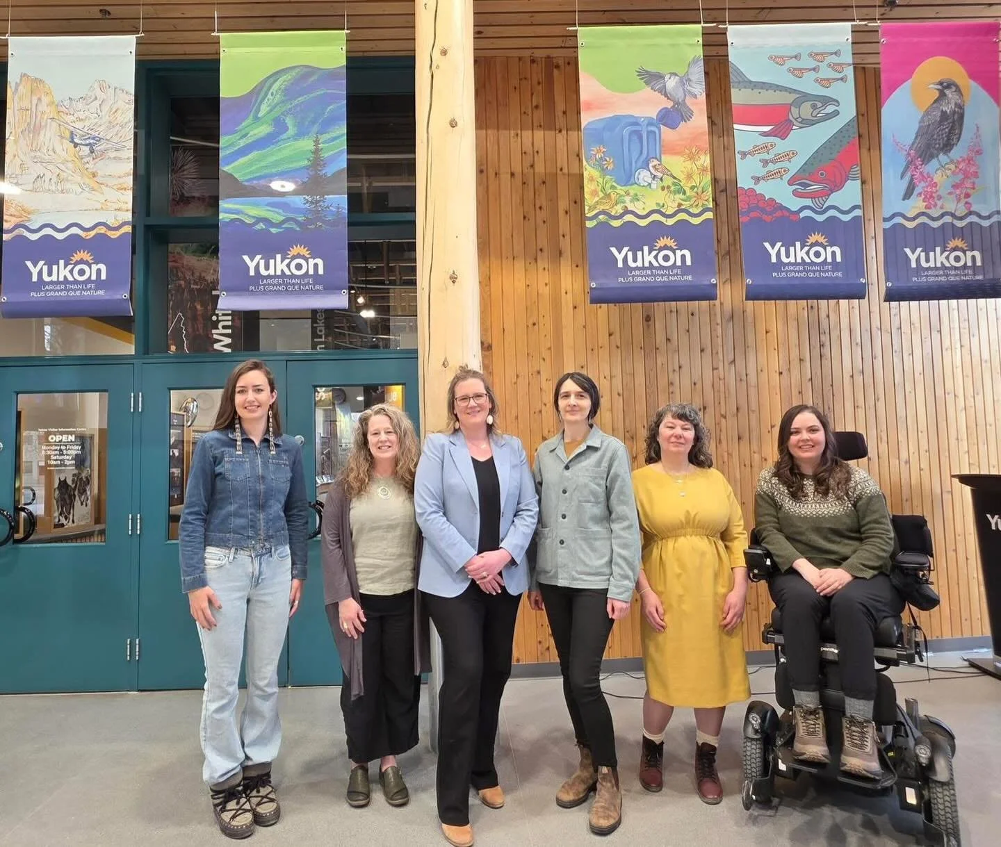 I&rsquo;m honoured to be part of this collection of talented artists to represent the Yukon in the new set of tourism banners! These will be up across the Yukon for the next couple years welcoming visitors and Yukoners alike.
❤️❤️❤️
#yukon #exploreyu