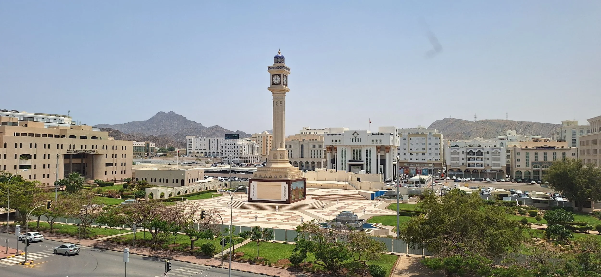 Ruwi in Muscat, business district.