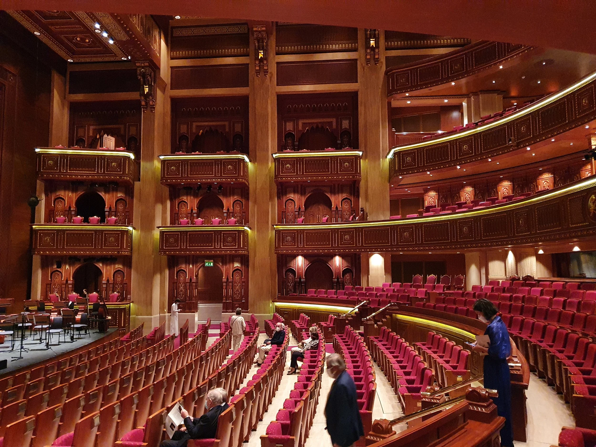 Royal Opera House Muscat parterre