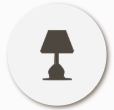 Icon of a table lamp