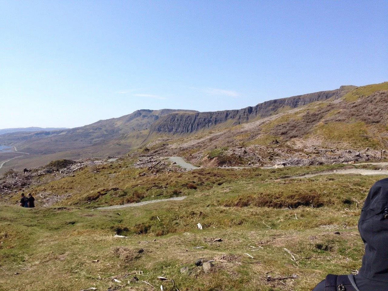 Wanderweg zum Old man of Storr