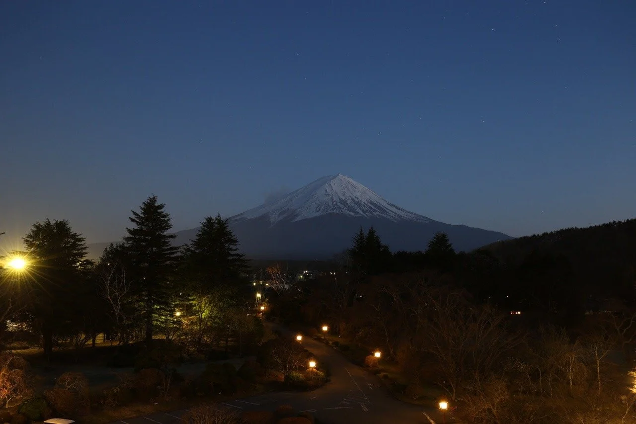 Blick auf Fuji