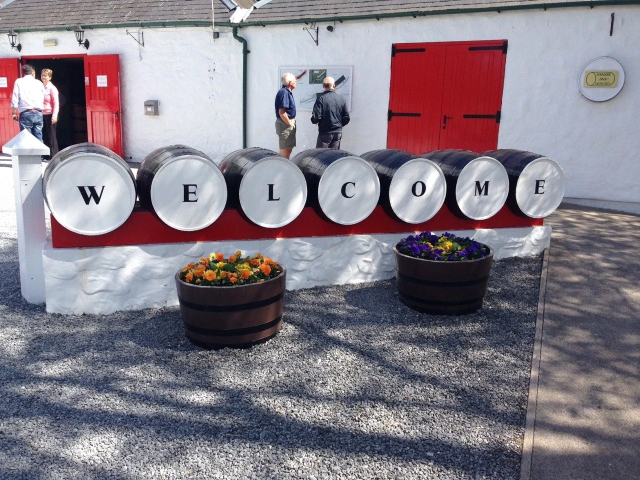 The Edradour Destillerie in Schottland, die kleinste Distille in Schottland