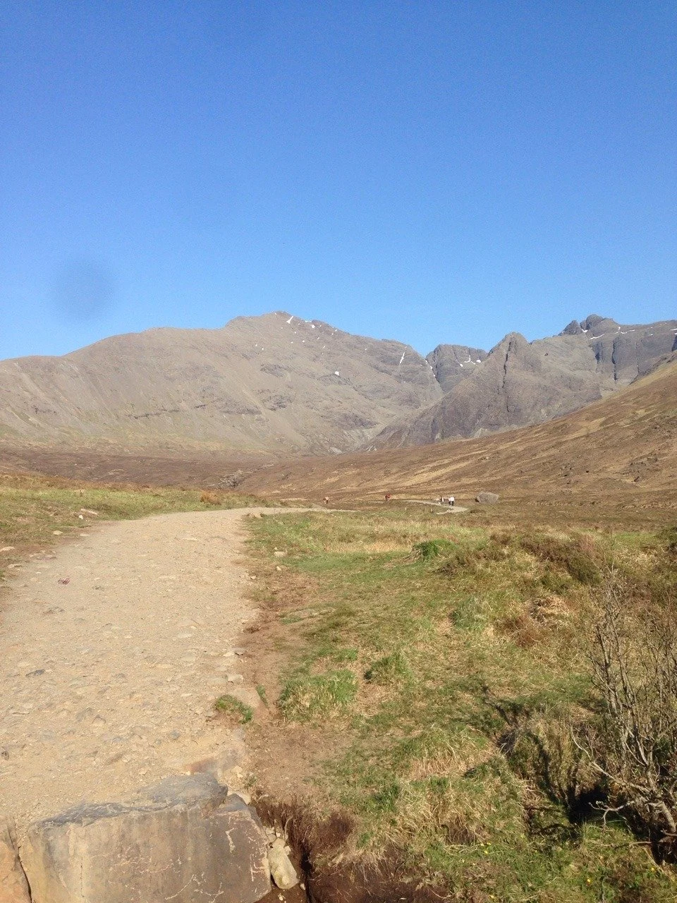 Wanderweg zu den Fairy Pools