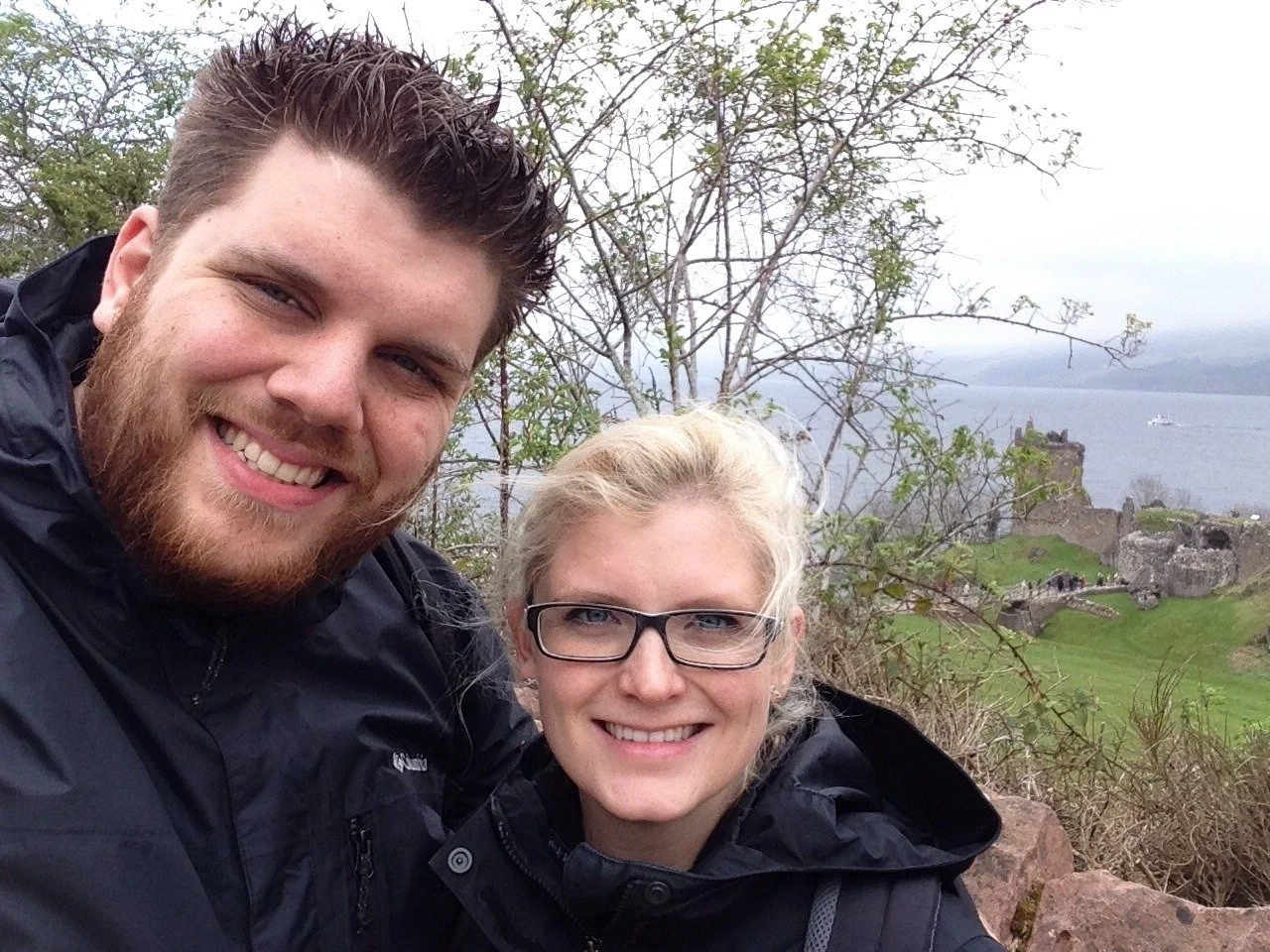 Schloss am Loch Ness